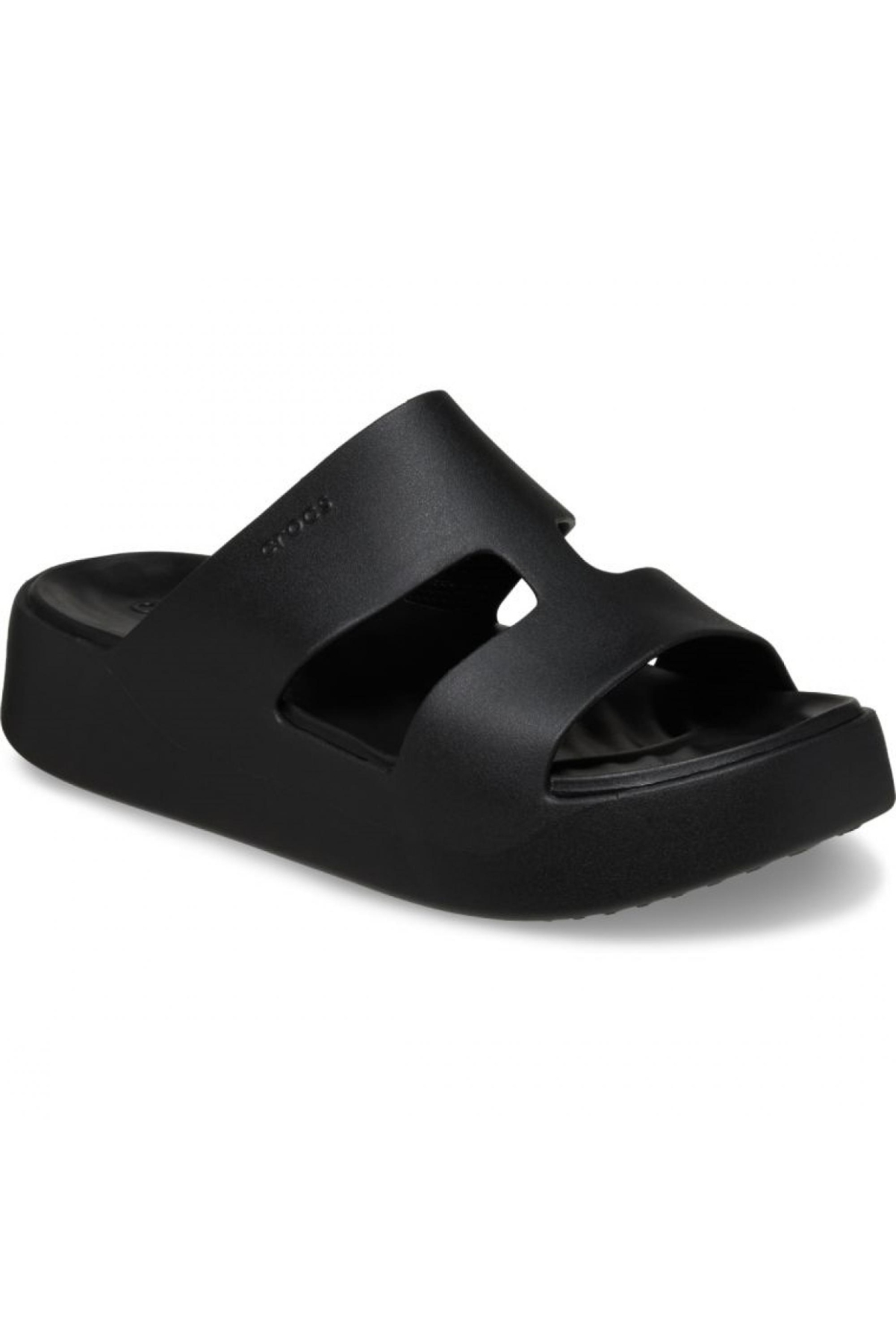 209409 Getaway Platform H-Strap Siyah Unisex Terlik - Görsel 2