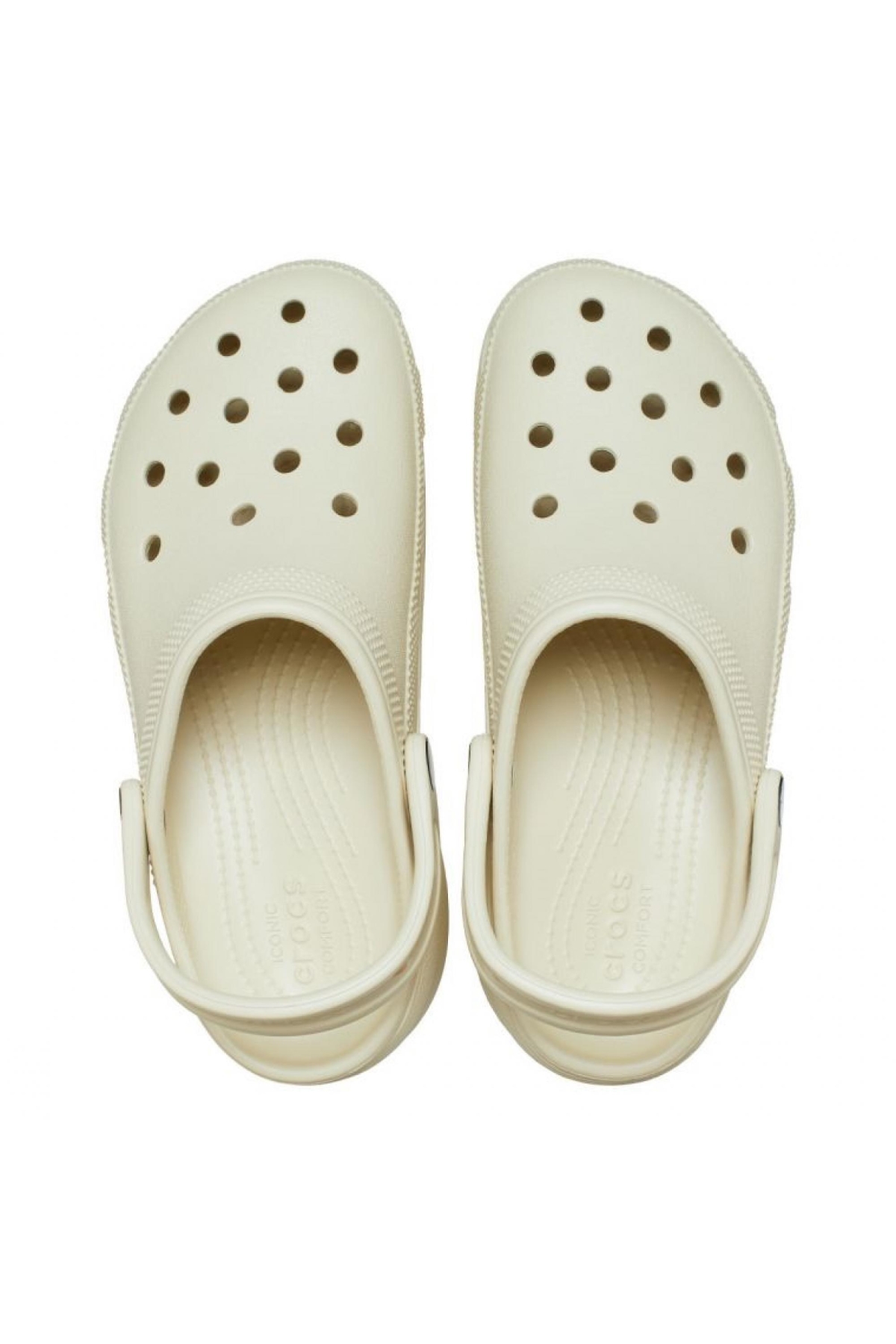 206750 G Classic Platform Clog W Krem Kadın Terlik - Görsel 4