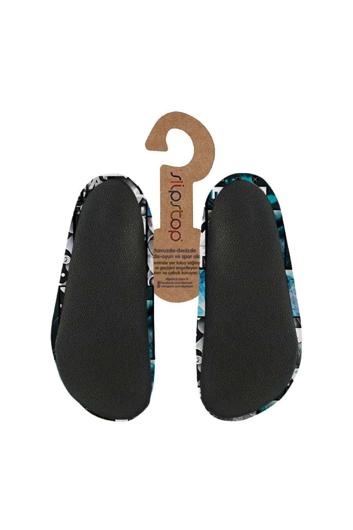 Ss16110122 Deniz Sı Siyah-Mavi Çocuk Deniz Ayakkabısı - Görsel 3