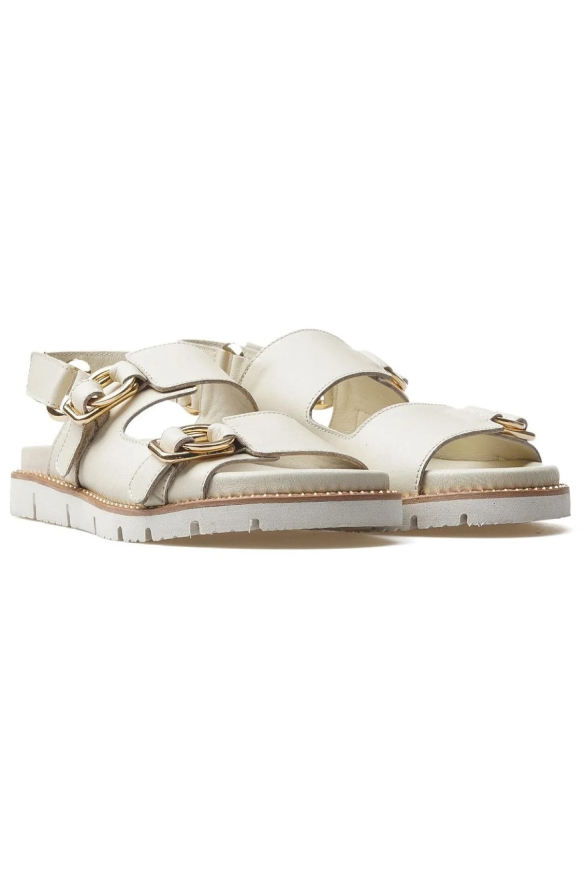 Lagos Hakiki Deri Comfort Ortopedik Kadın Sandalet - Görsel 3