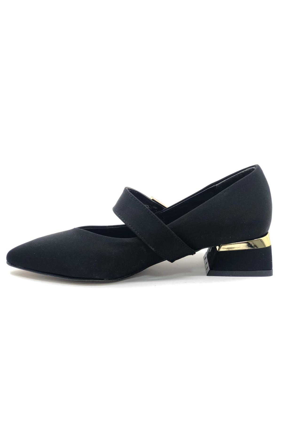 Sivri Burun Toka Detaylı Kadın Topuklu Ayakkabı - Görsel 6