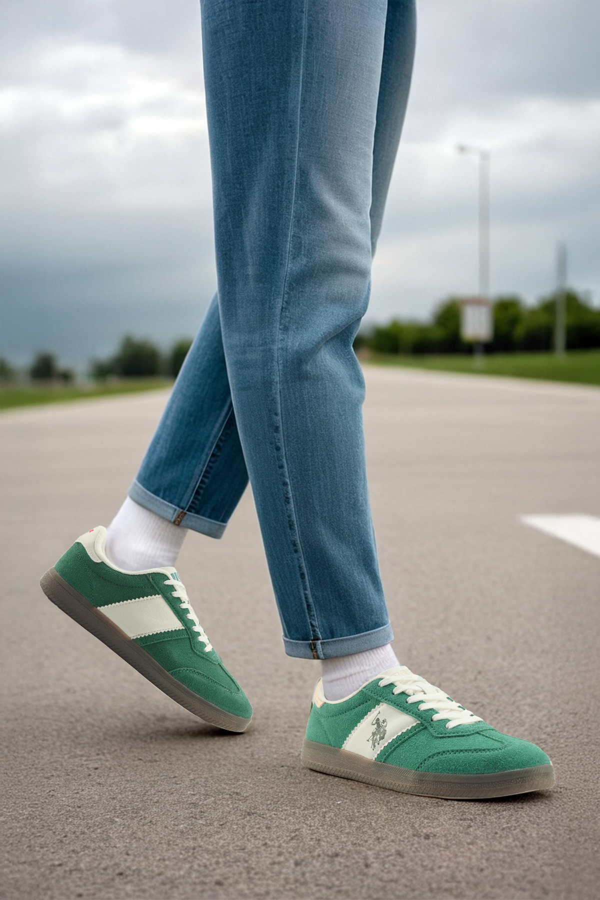 SANDRA 5FX Yeşil Kadın Sneaker - Görsel 3