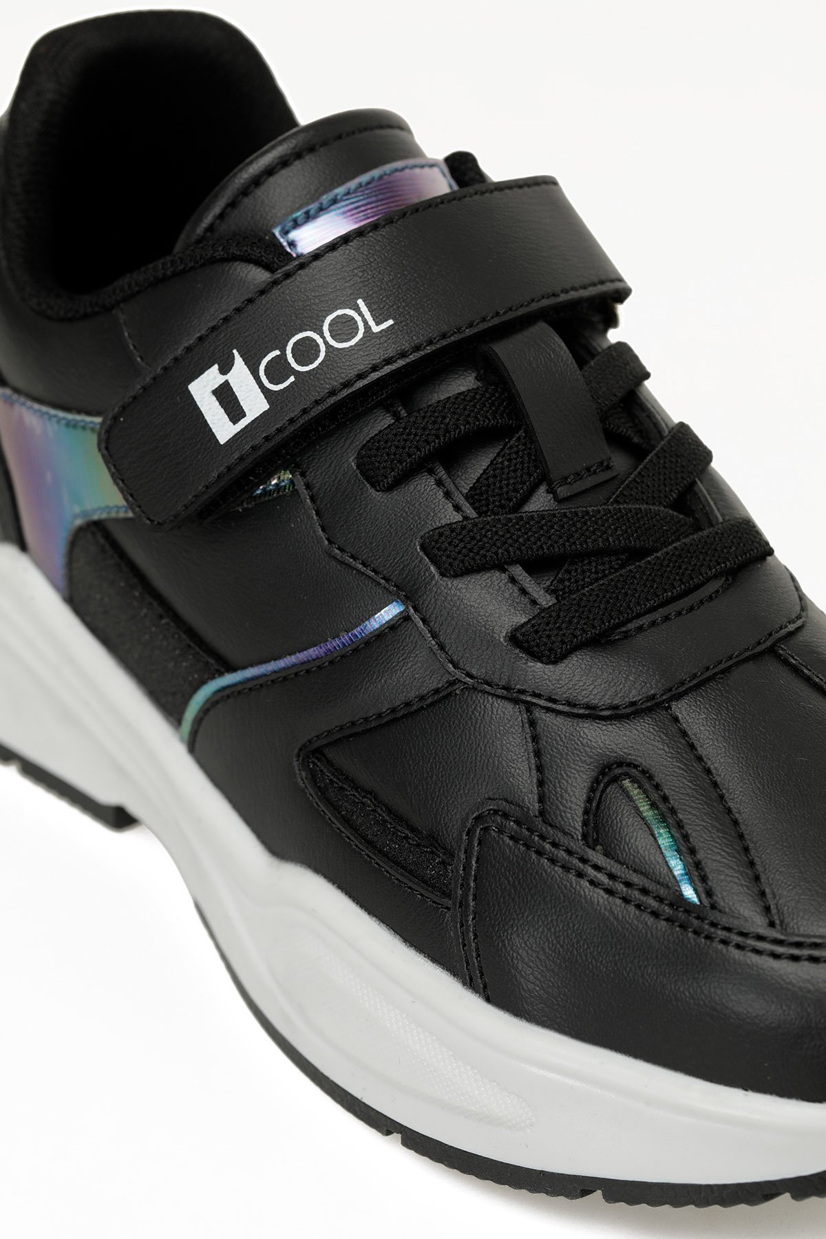 GENNA F 5PR Siyah Kız Çocuk Sneaker - Görsel 8