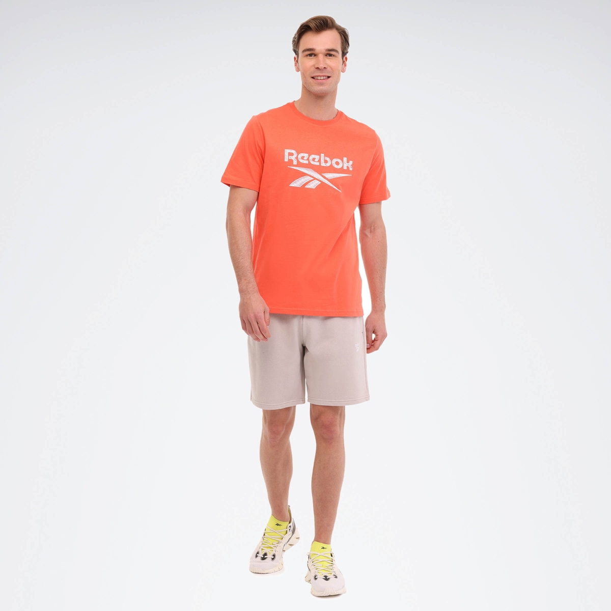 Reebok NEW ID REG TEE Turuncu Erkek Kısa Kol T-Shirt
