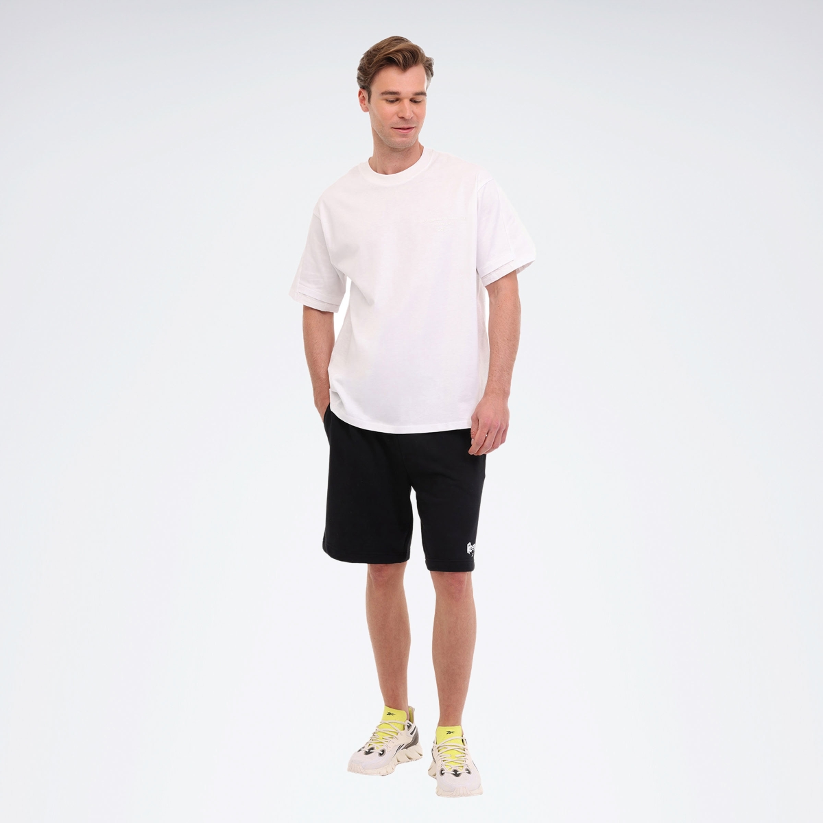 Reebok BIRDIE TEE Beyaz Erkek Kısa Kol T-Shirt