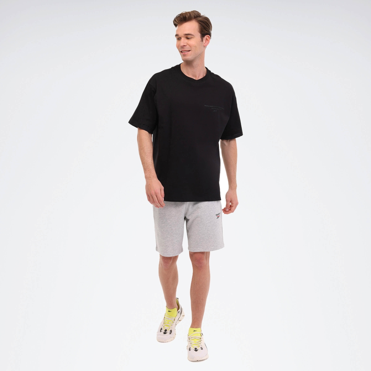 Reebok BIRDIE TEE Siyah Erkek Kısa Kol T-Shirt
