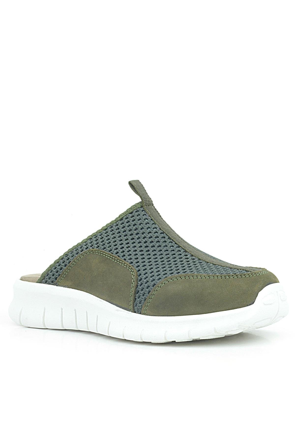 Medikal Haki Yeşil Kum Comfort Tabanlı Spor Terlik - Görsel 2