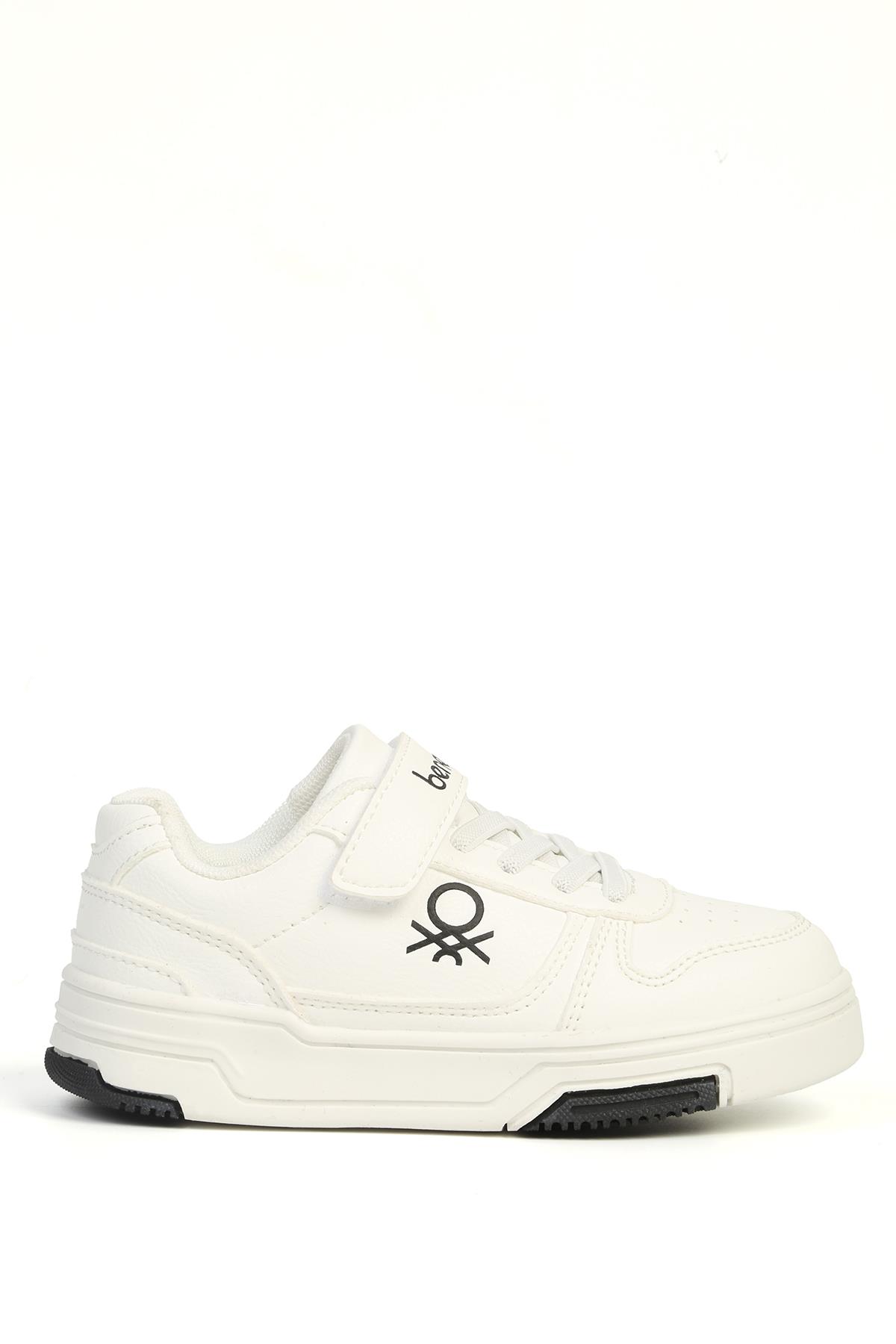 Beyaz Çocuk Spor Ayakabı İTHAL BNI-11583 - Görsel 2