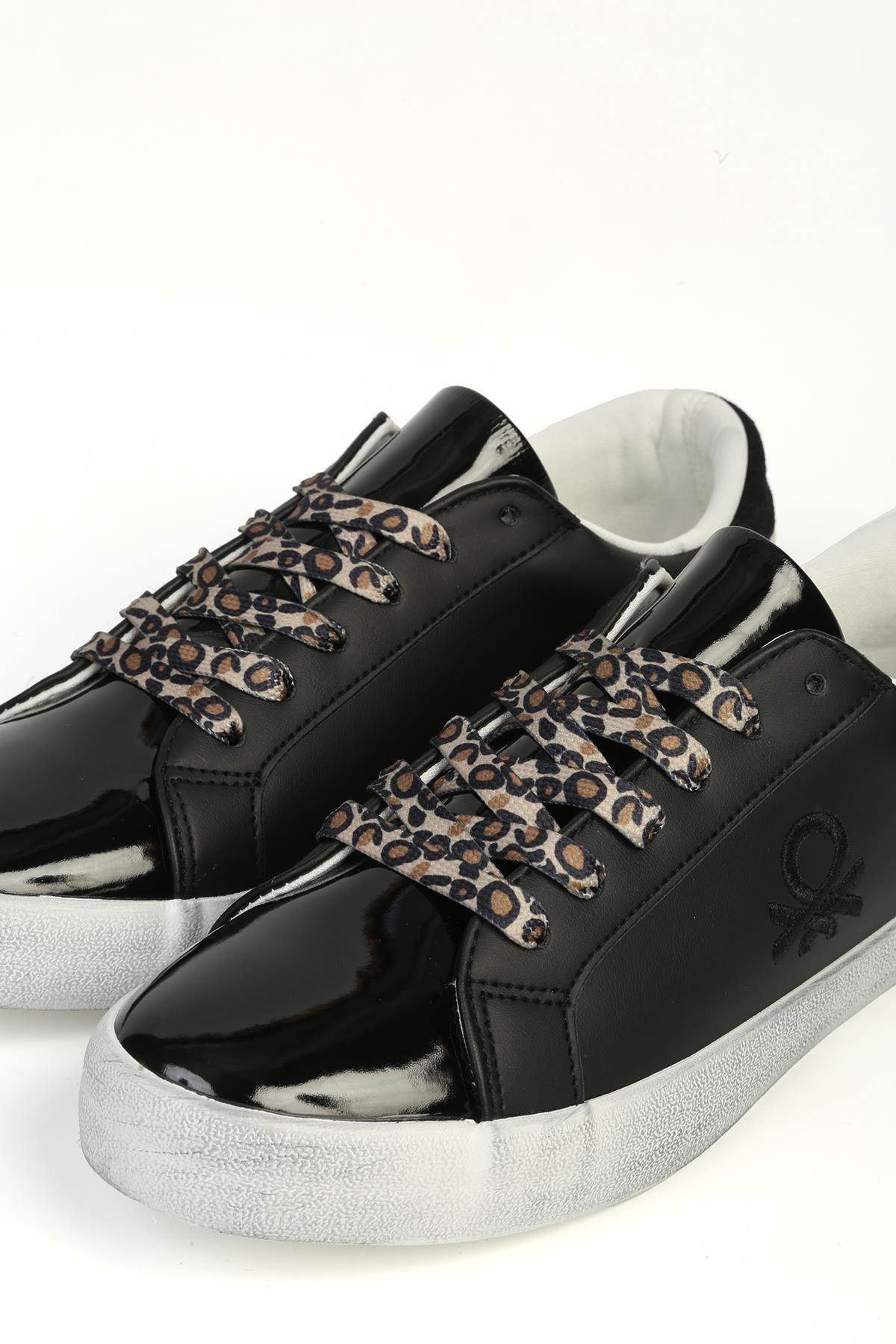 Siyah Kadın Spor Ayakabı İTHAL BNI-11526 - Görsel 5