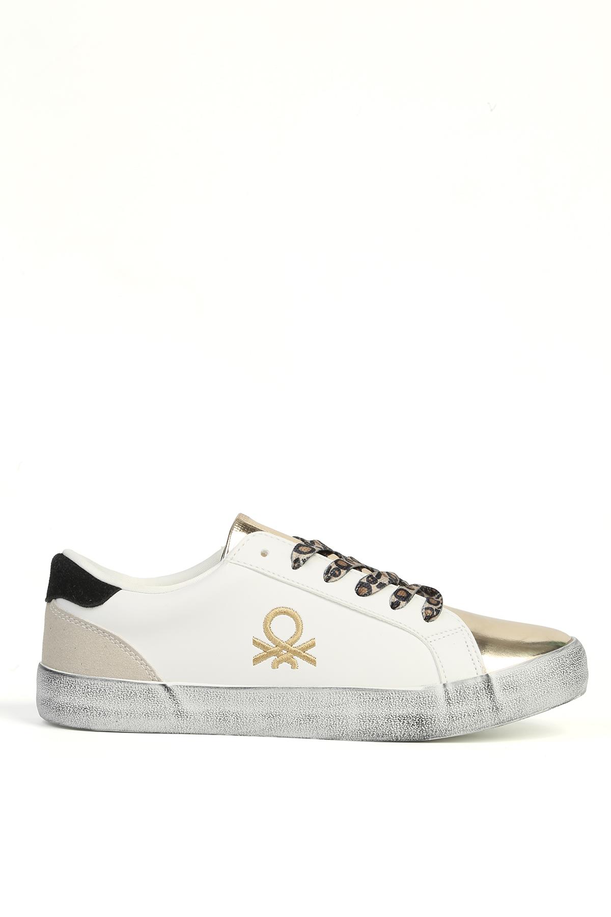 Beyaz Kadın Spor Ayakabı İTHAL BNI-11526 - Görsel 2