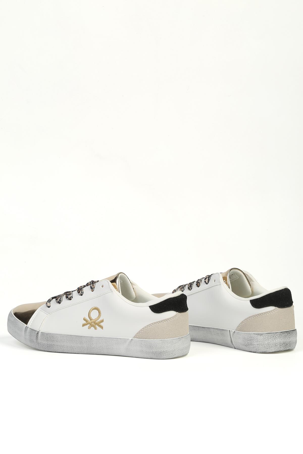 Beyaz Kadın Spor Ayakabı İTHAL BNI-11526 - Görsel 5