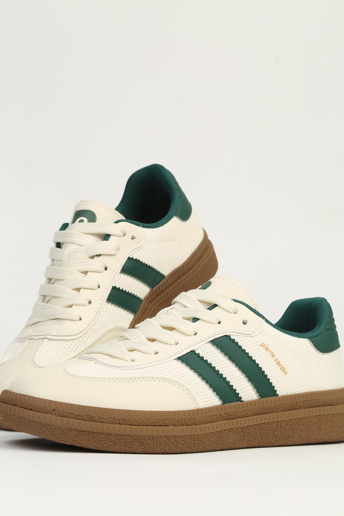 Beyaz Yeşil Erkek Spor Ayakkabı İTHAL PCI-11380 - Görsel 4