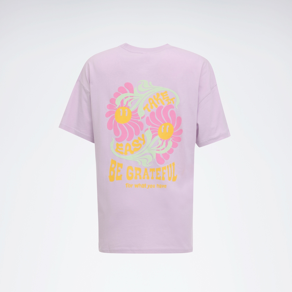 Reebok TENA TEE Lila Kadın Kısa Kol T-Shirt