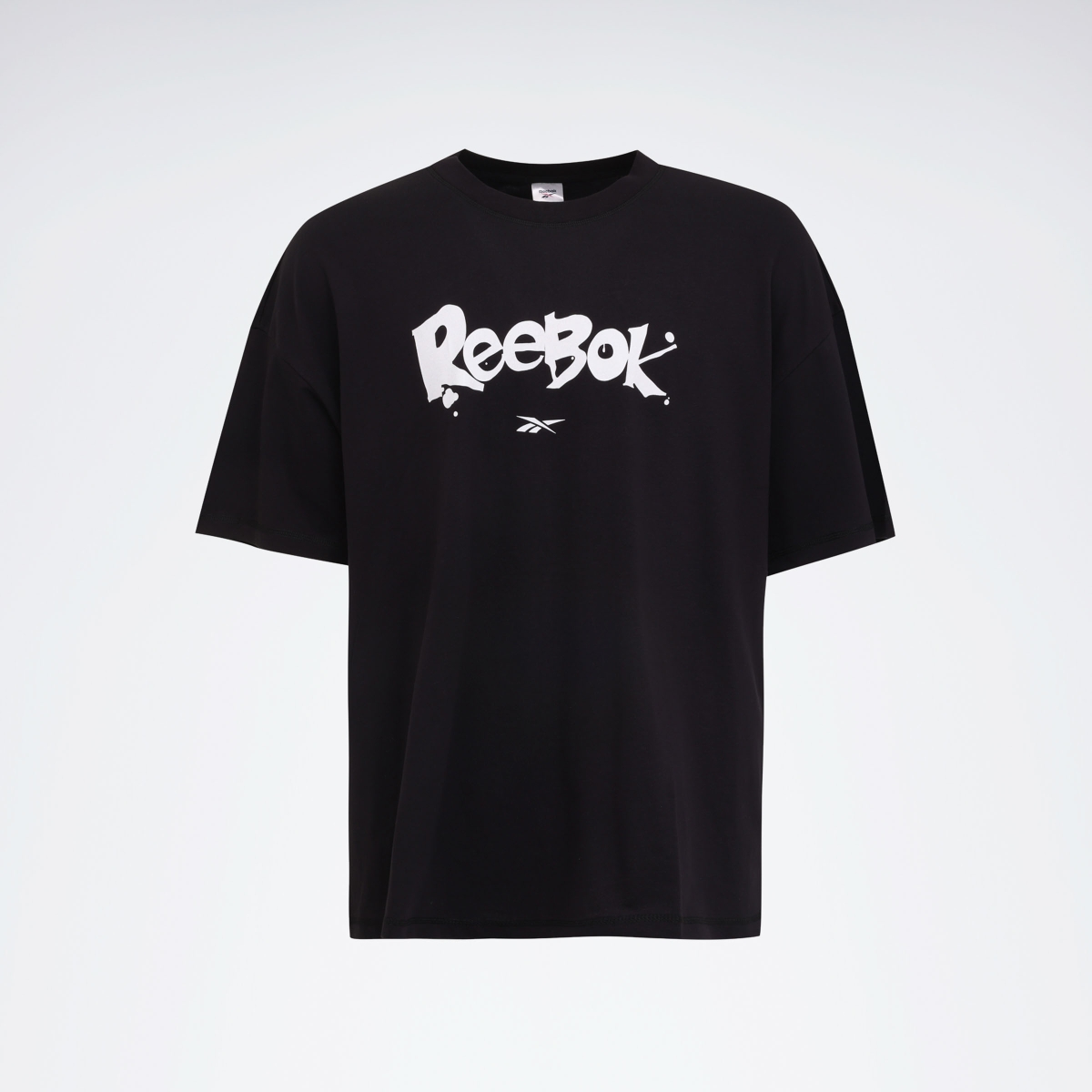 Reebok NEW ID OVRS GFX TEE Siyah Erkek Kısa Kol T-Shirt