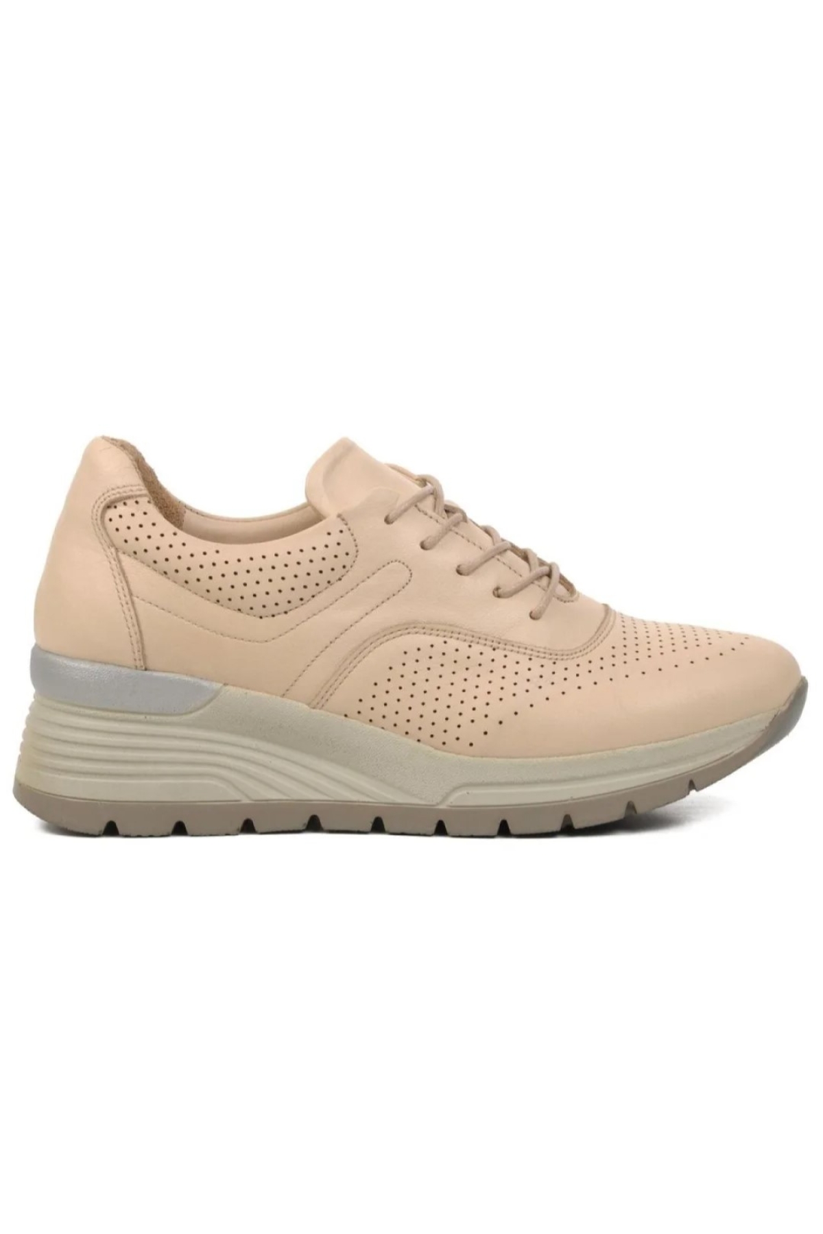 Alpenus Hakiki Deri Ortopedik Oxford Kadın Aır-Flow Taban Klasik Ayakkabı - Görsel 2