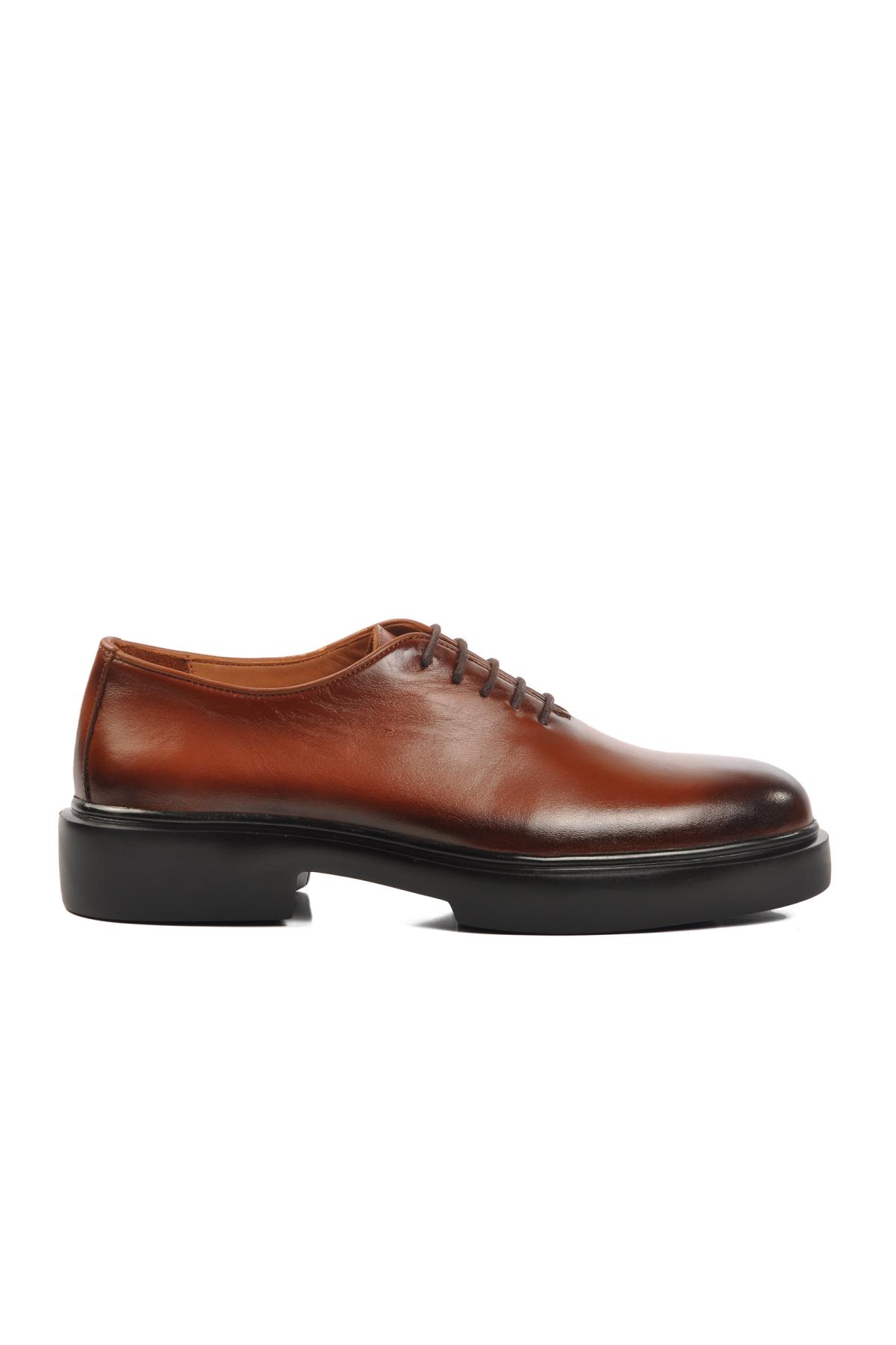 Premium 150 M Taba Hakiki Deri Erkek Klasik Ayakkabı - Görsel 4