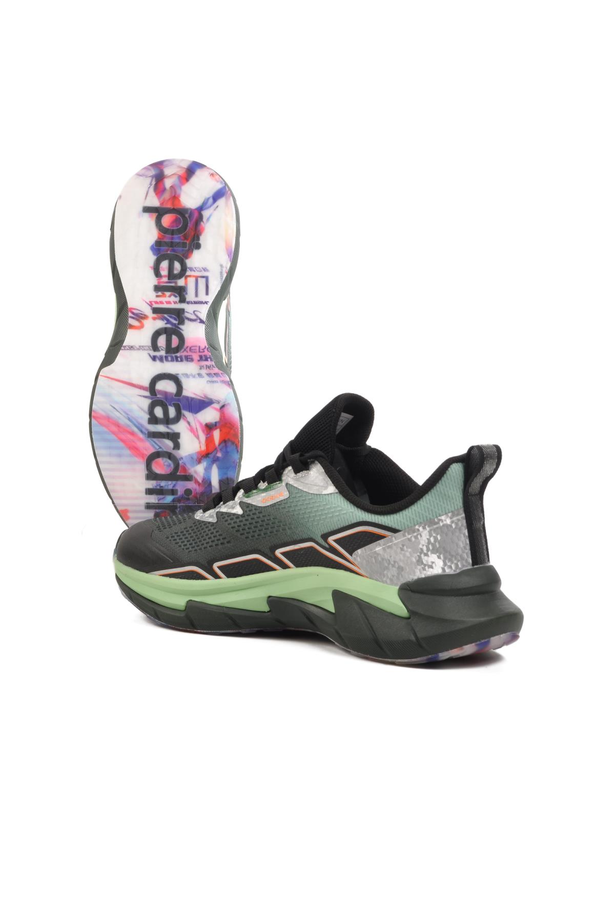 PCI-11052 M Siyah-Yeşil Memory Step Erkek Spor Ayakkabı - Görsel 5