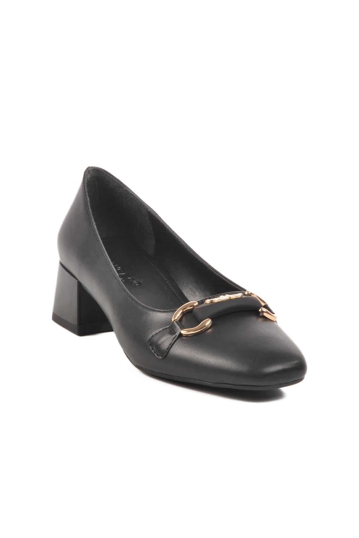 8671032 Z Siyah Kadın Günlük Topuklu Ayakkabı - Görsel 2