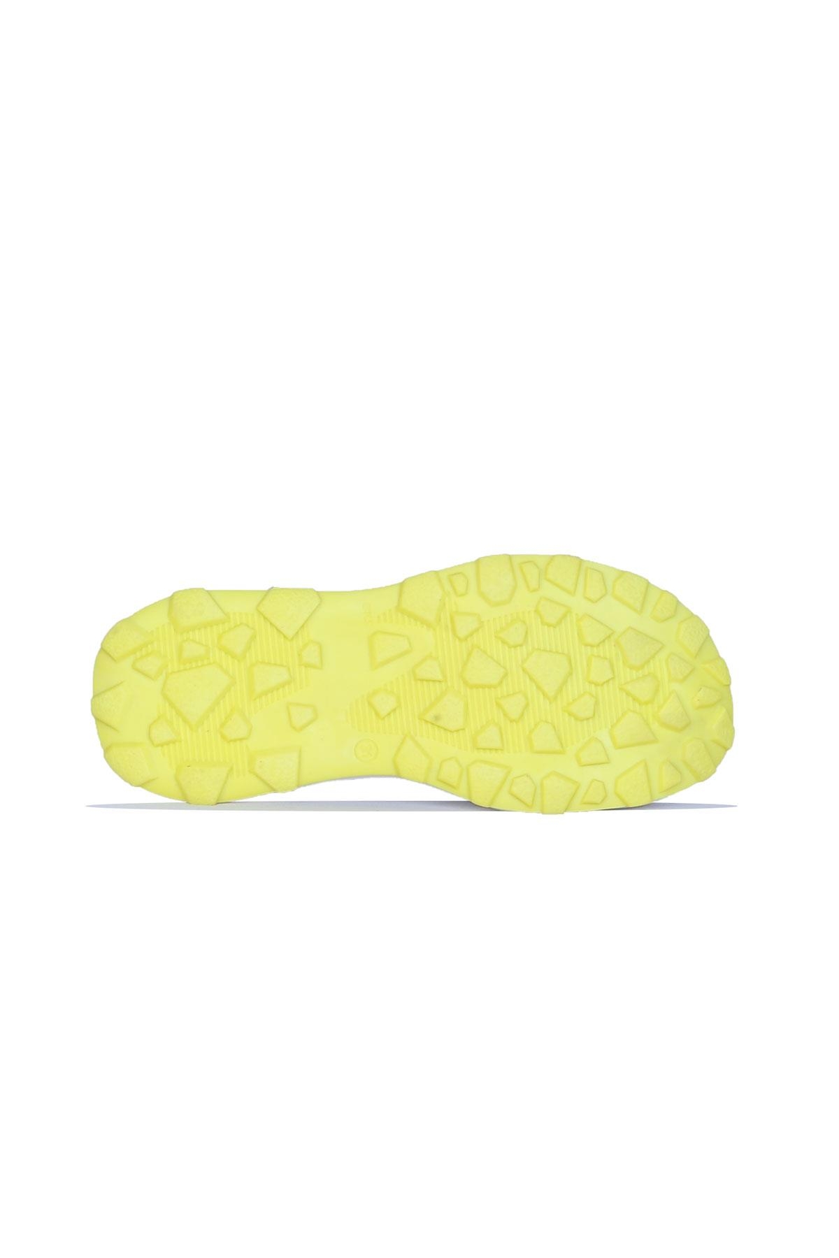 Arz1 Gri-Haki Erkek Çocuk Sandalet - Görsel 4