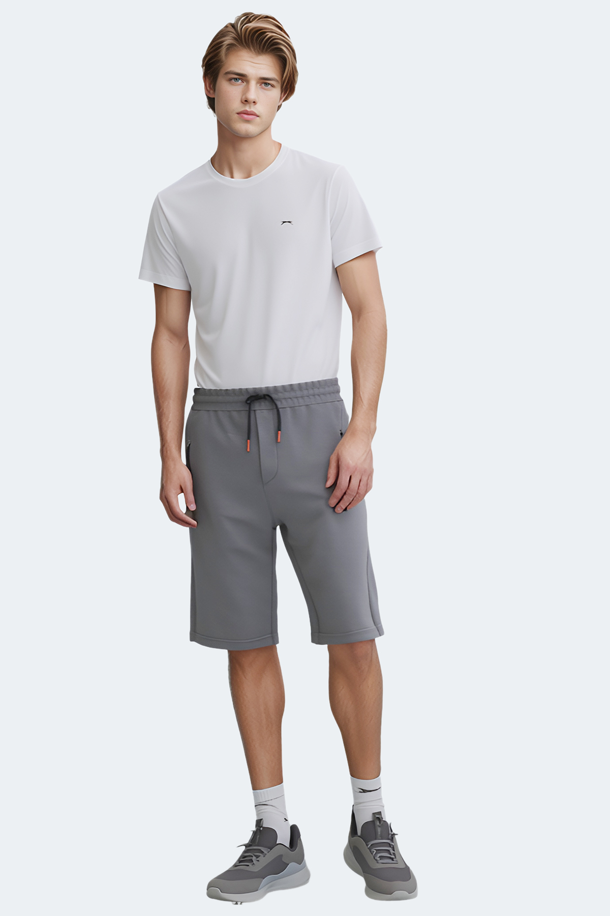 Slazenger OSAKU I Erkek Şort Koyu Gri