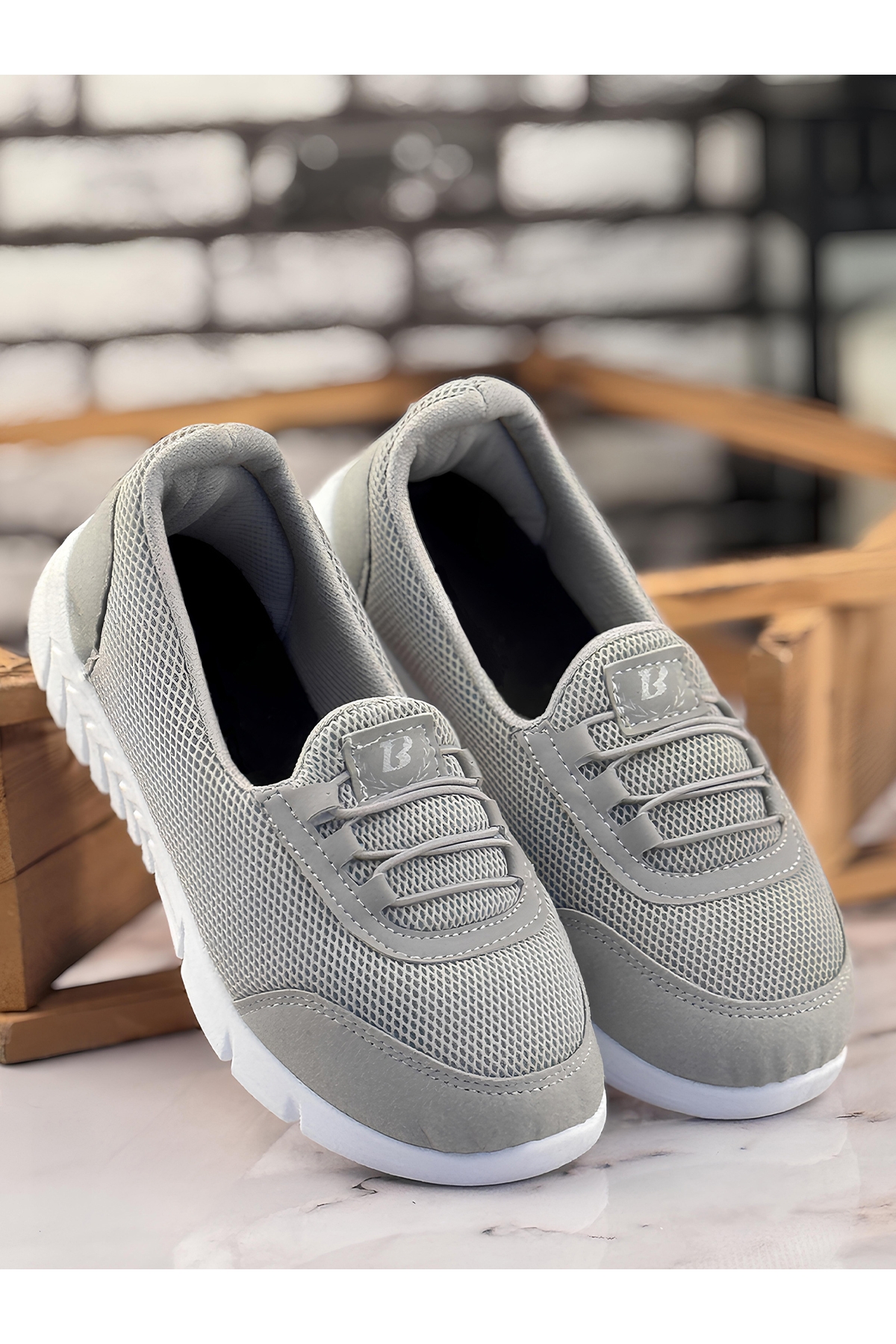 Kadın Günlük Babet Buz - Görsel 2