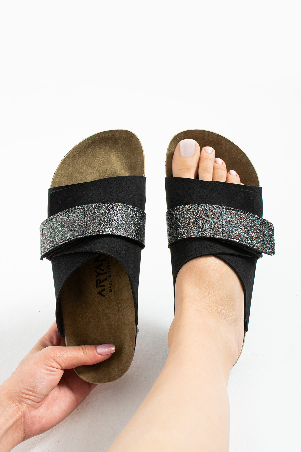 Fenne Anatomik Ortopedik Tek Bantlı Kadın Terlik - Görsel 2