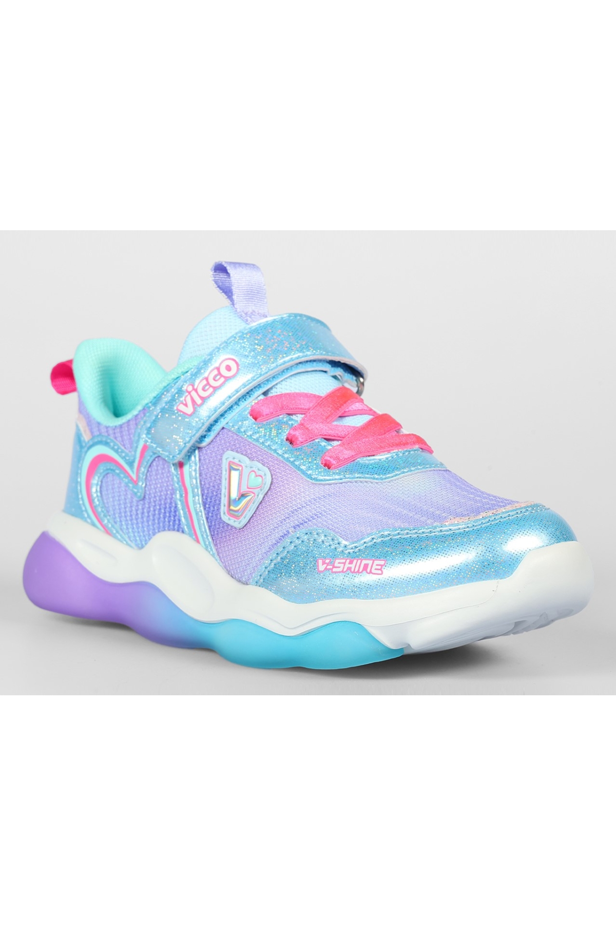 Heart Işıklı Ortopedik Çocuk Spor Ayakkabı - Görsel 5