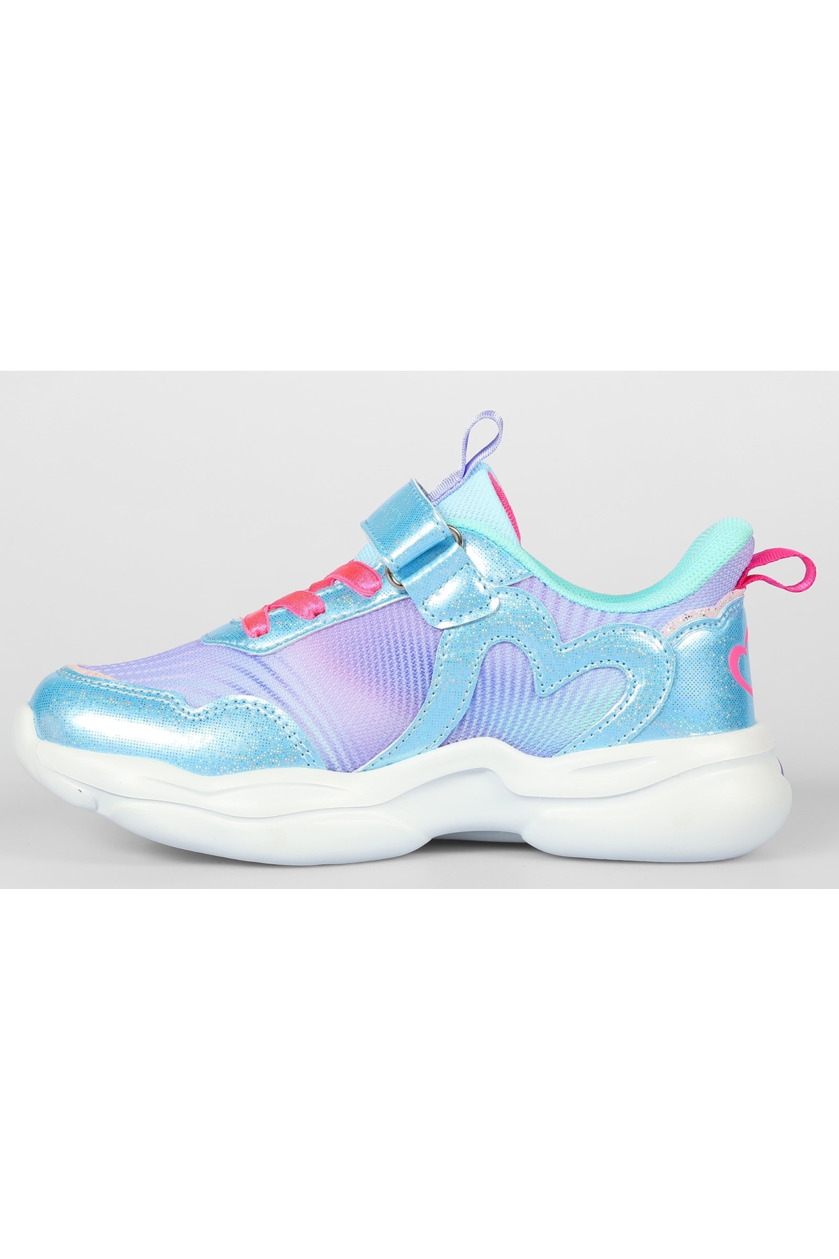 Heart Işıklı Ortopedik Çocuk Spor Ayakkabı - Görsel 6