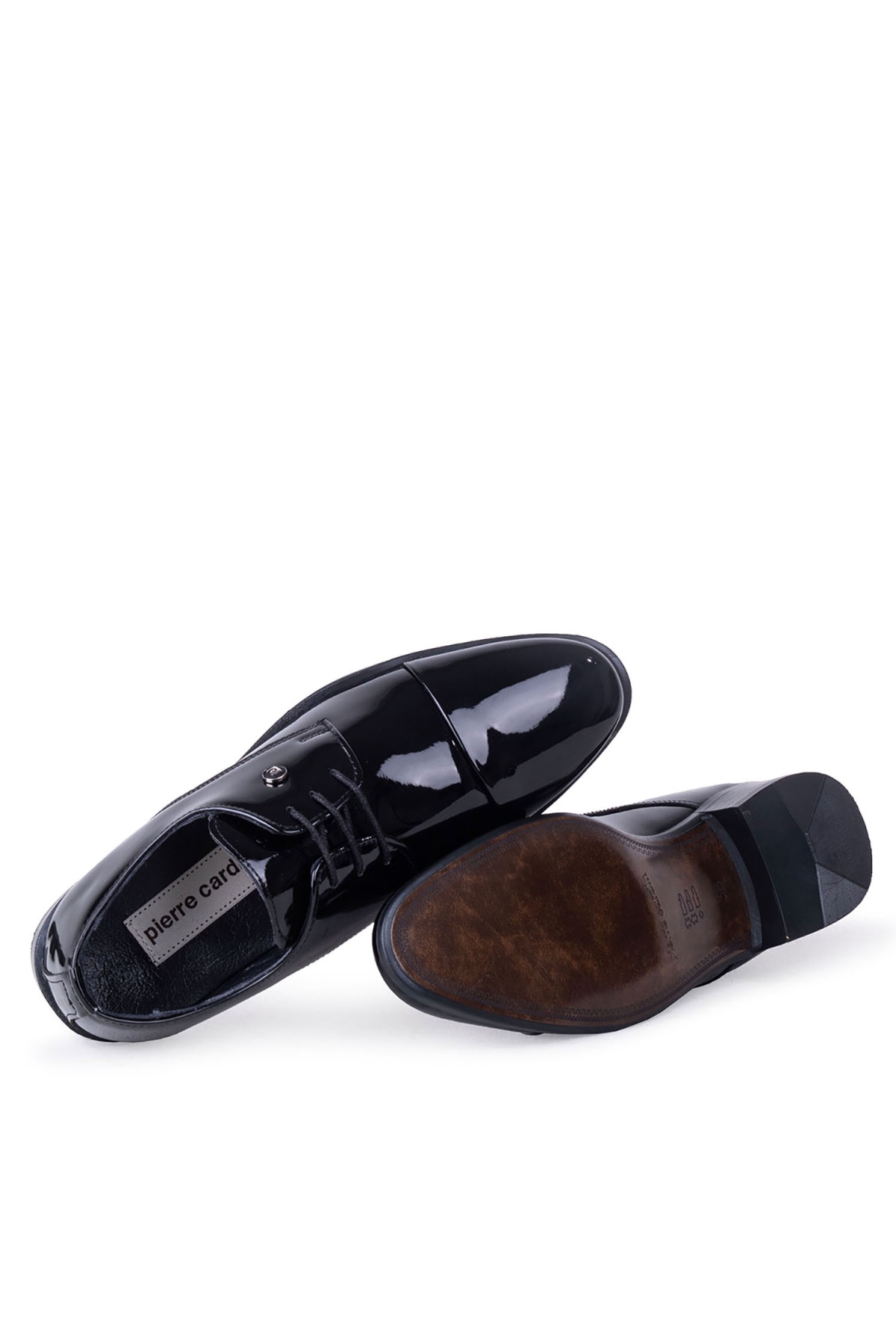 70919 Erkek Klasik Ayakkabı Siyah Rugan - Görsel 5