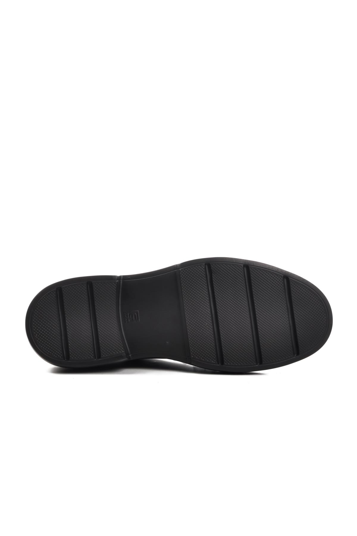 Premium 160 M Lacivert Hakiki Deri Erkek Günlük Ayakkabı - Görsel 6