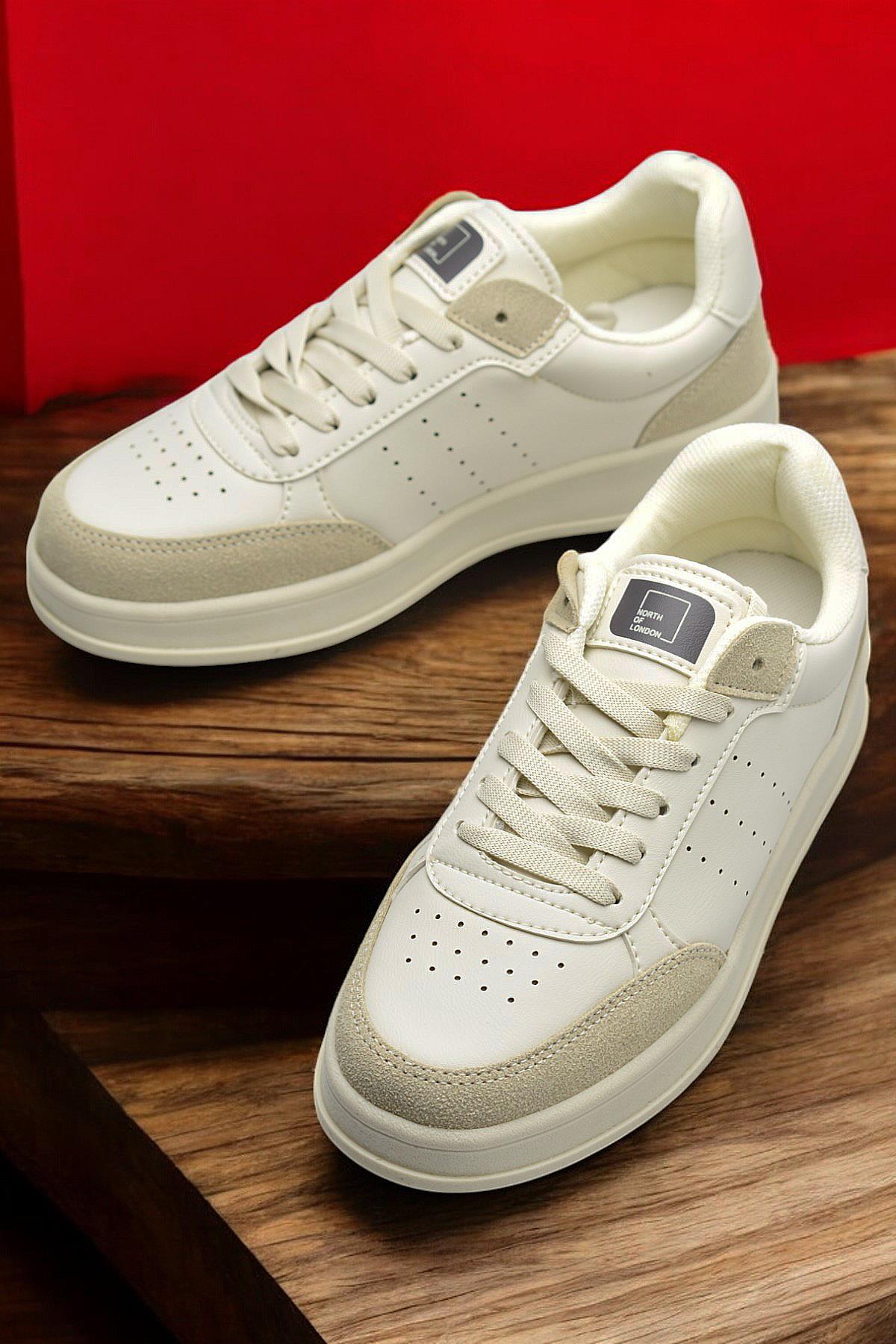 1011 Rahat Taban Günlük Unisex Spor Ayakkabı Suya Dayanıklı Malzeme Mevsimlik - Görsel 5