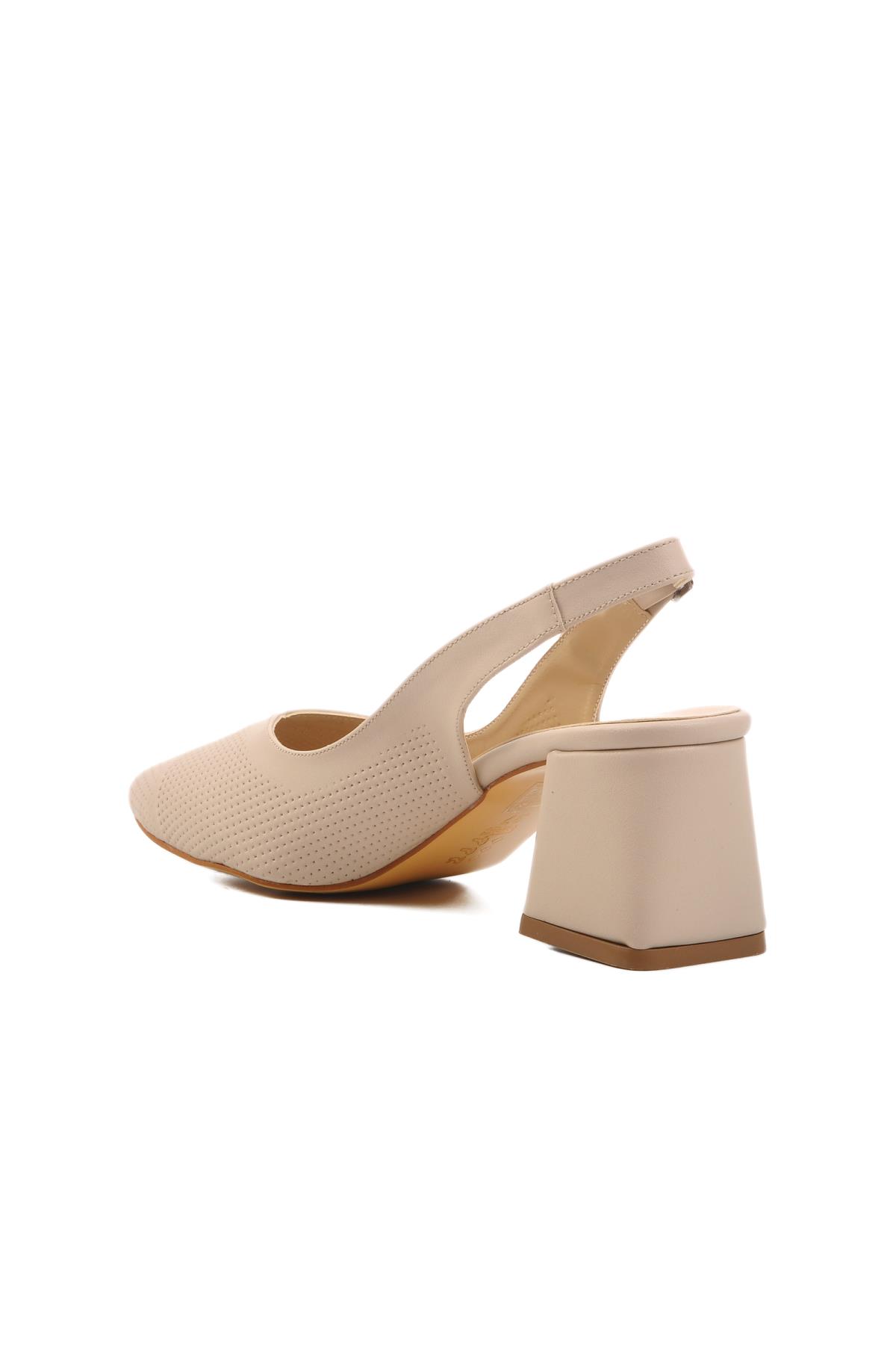 617103 Z Ten Kadın Topuklu Ayakkabı - Görsel 5