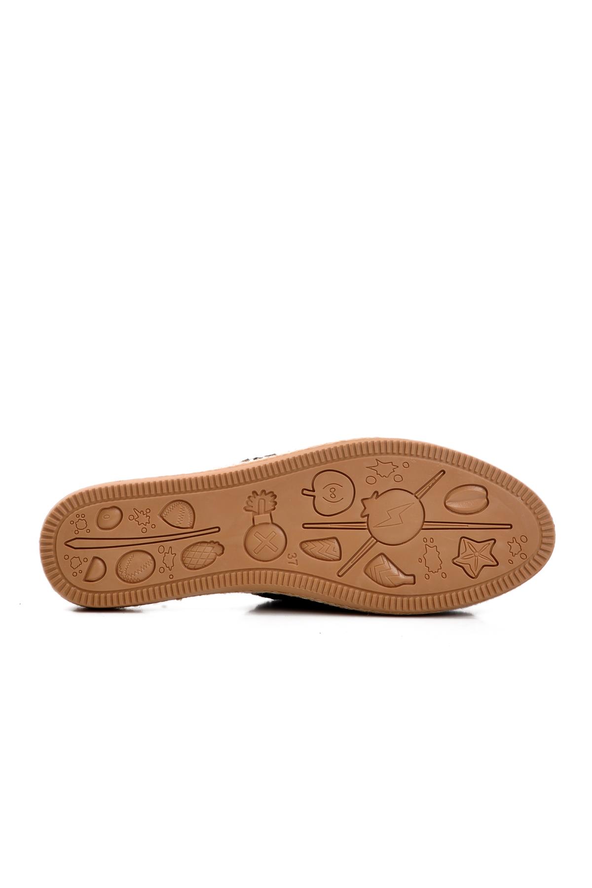 542023 Z Siyah Triko Kadın Terlik - Görsel 6