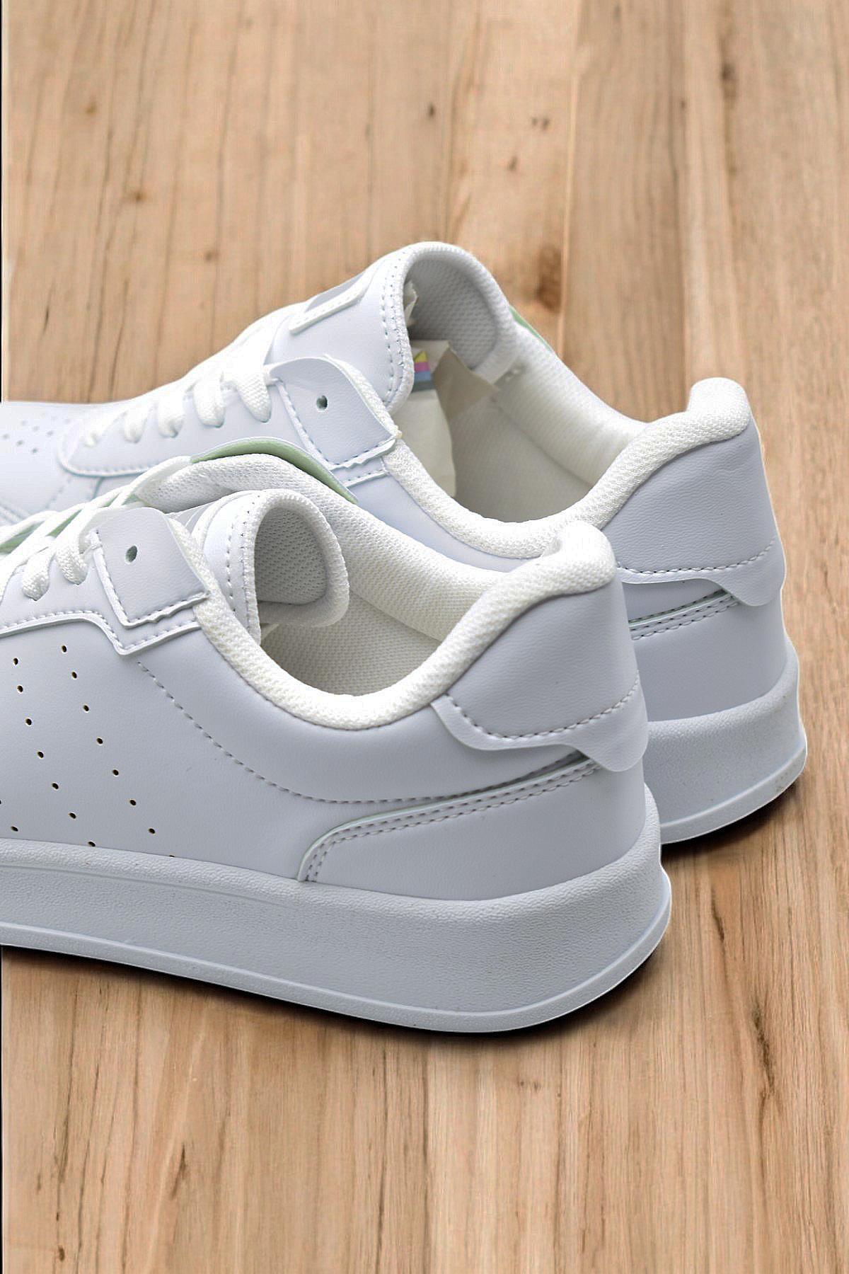 1011 Rahat Taban Günlük Unisex Spor Ayakkabı Suya Dayanıklı Malzeme Mevsimlik - Görsel 6