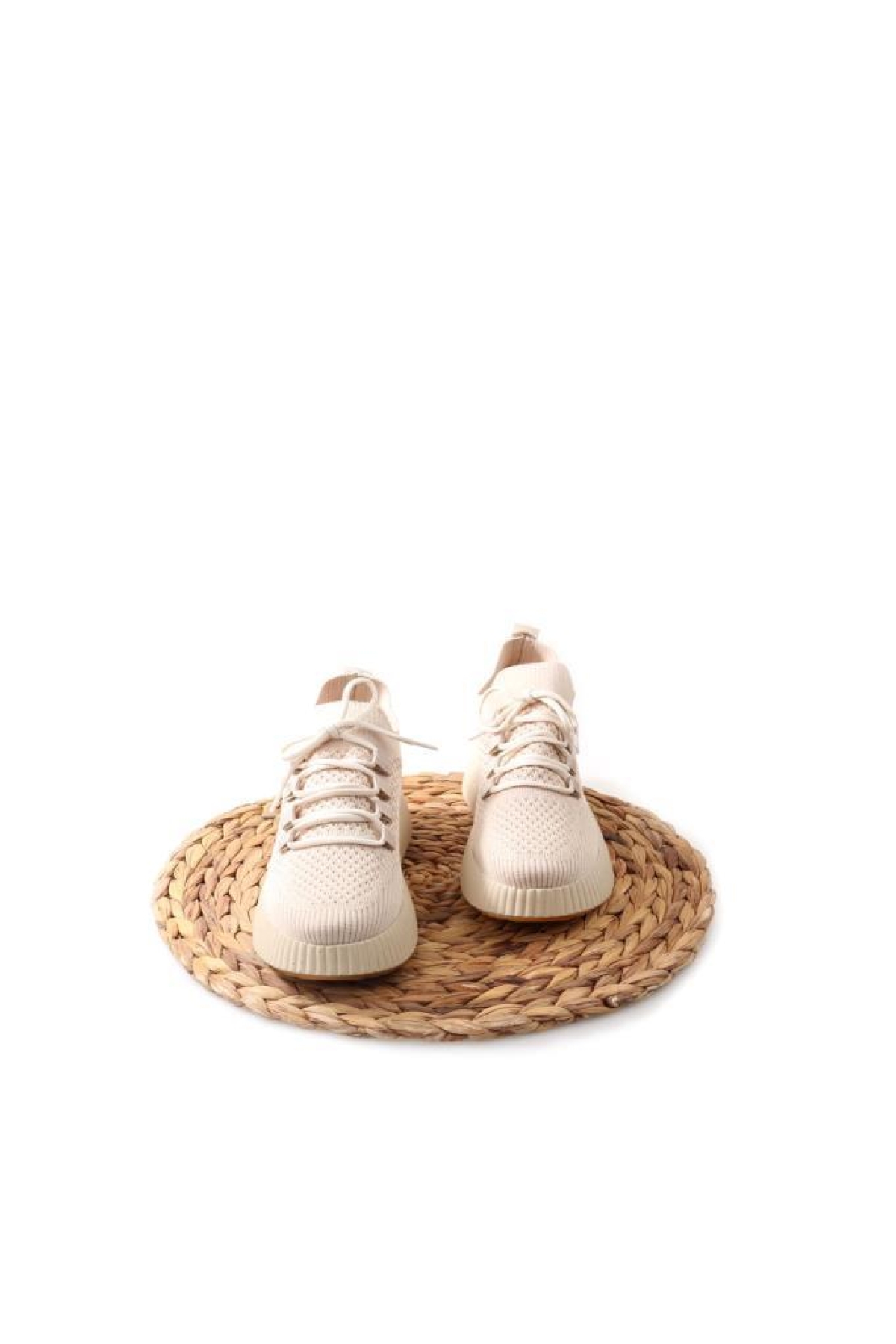 Fendii 02845 Kadın Yüksek Taban Günlük Spor Ayakkabı - Görsel 3