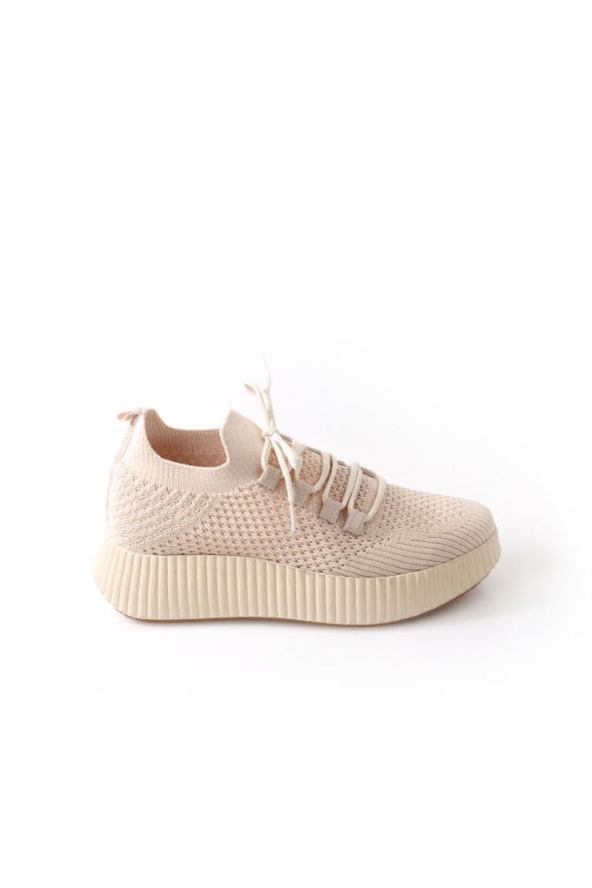 Fendii 02845 Kadın Yüksek Taban Günlük Spor Ayakkabı - Görsel 4