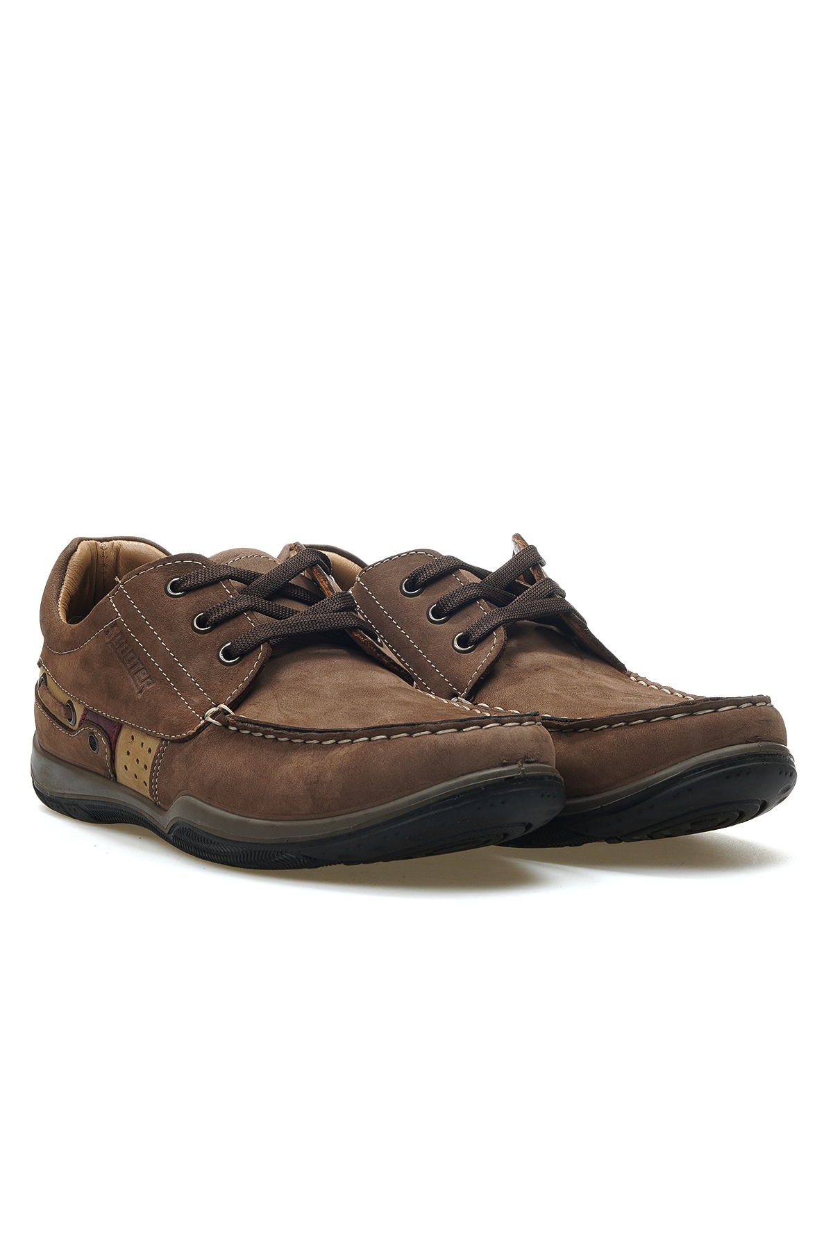 Erkek Hakiki Deri Marine Günlük Ayakkabı 25y M2020nku M Nubuk Kum - Görsel 6