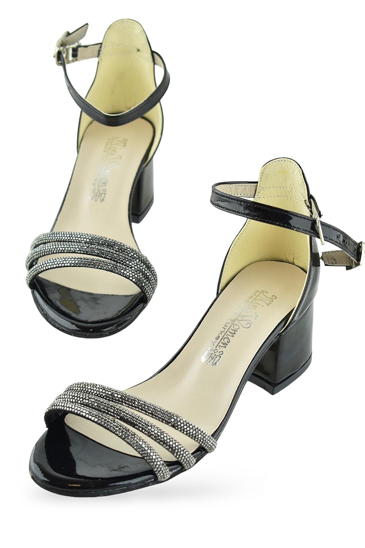 459 Abiye Kız Açık Çocuk Topuklu Ayakkabı Düğünlük Nişan Abiye Elbise Ayakkabısı - Görsel 2