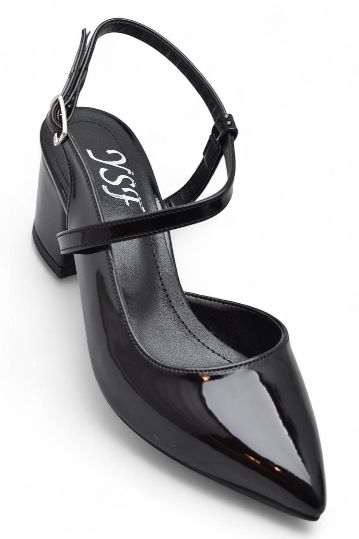 6512 6cm Kadın Topuklu Ayakkabı Stiletto Abiye Düğün Nişan Ayakkabısı - Görsel 6