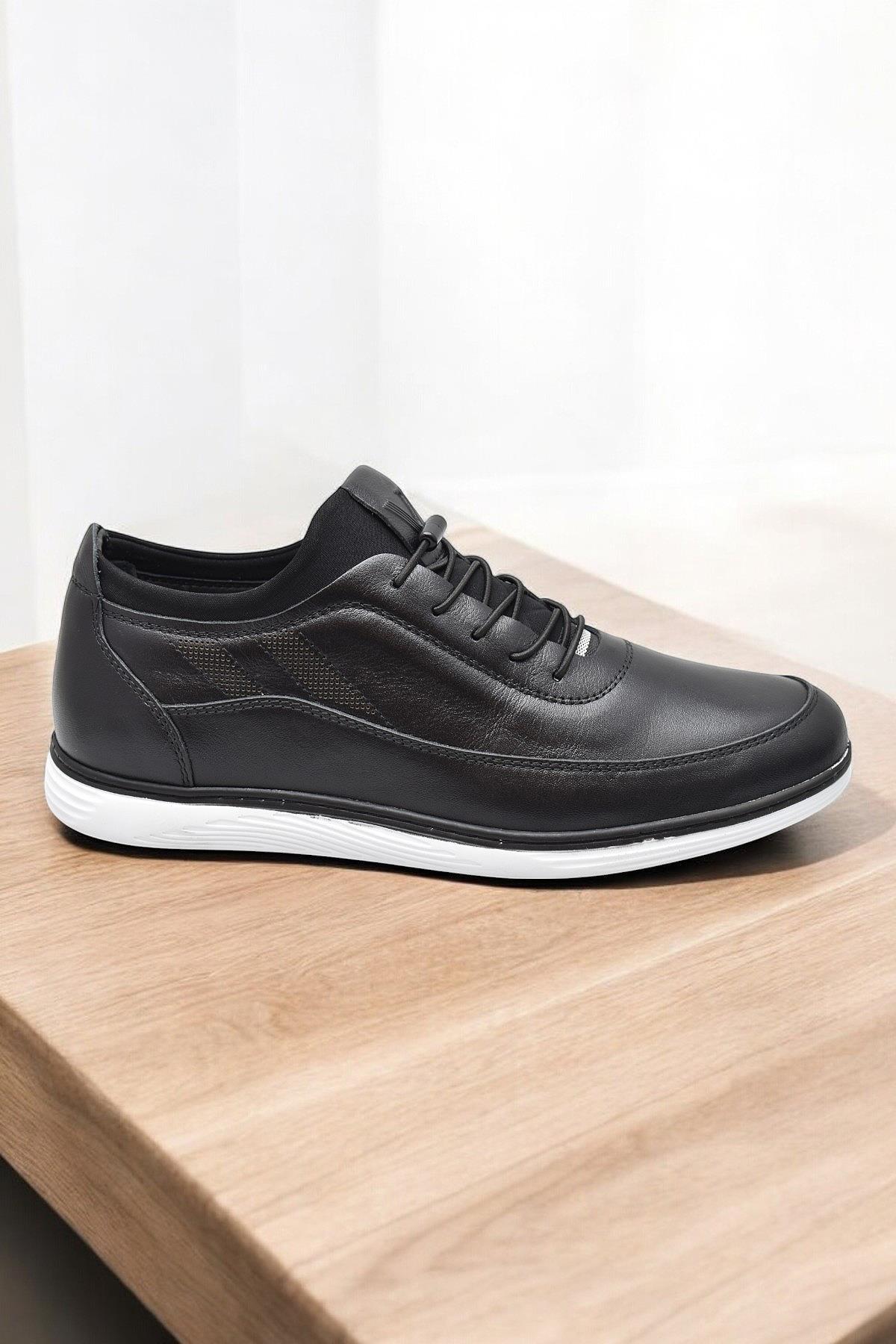 TAB4965 Ortopedik Günlük Hakiki Deri Erkek Ayakkabı Casual Erkek Deri Ayakkabı - Görsel 2