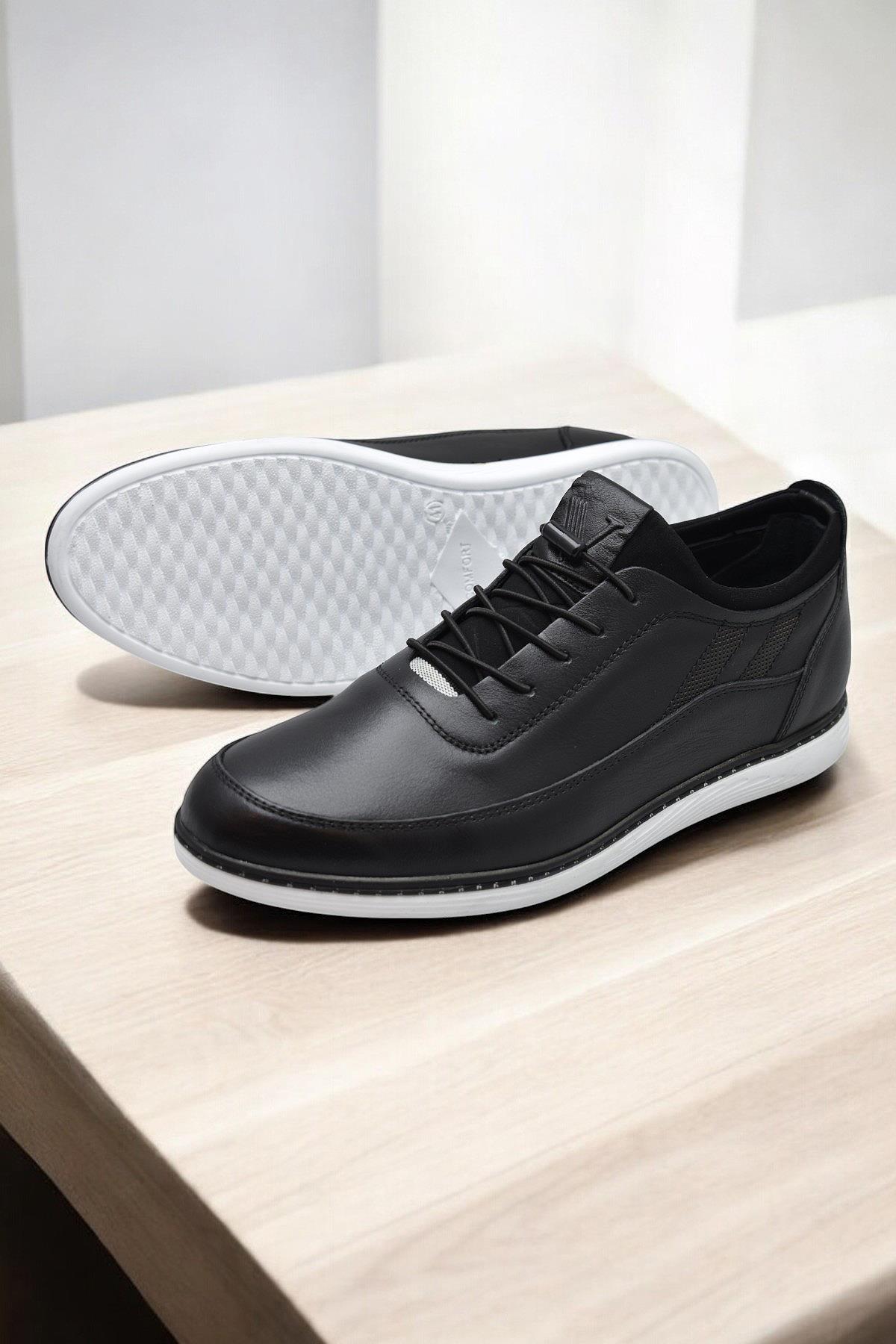 TAB4965 Ortopedik Günlük Hakiki Deri Erkek Ayakkabı Casual Erkek Deri Ayakkabı - Görsel 4