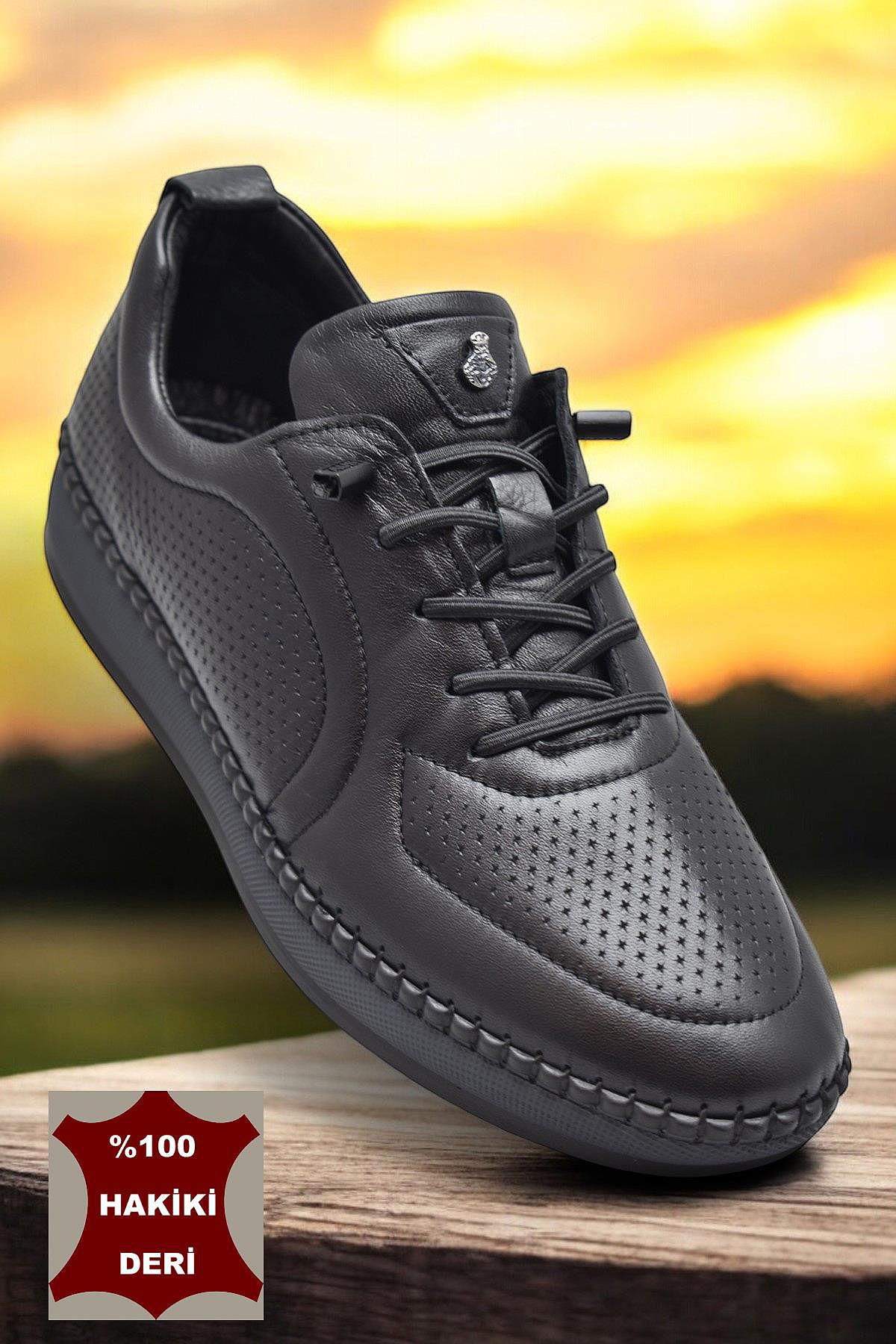 Z094 Tam Ortopedik Taban Günlük Hakiki Deri Kadın Ayakkabı Kadın Casual Ayakkabı - Görsel 3