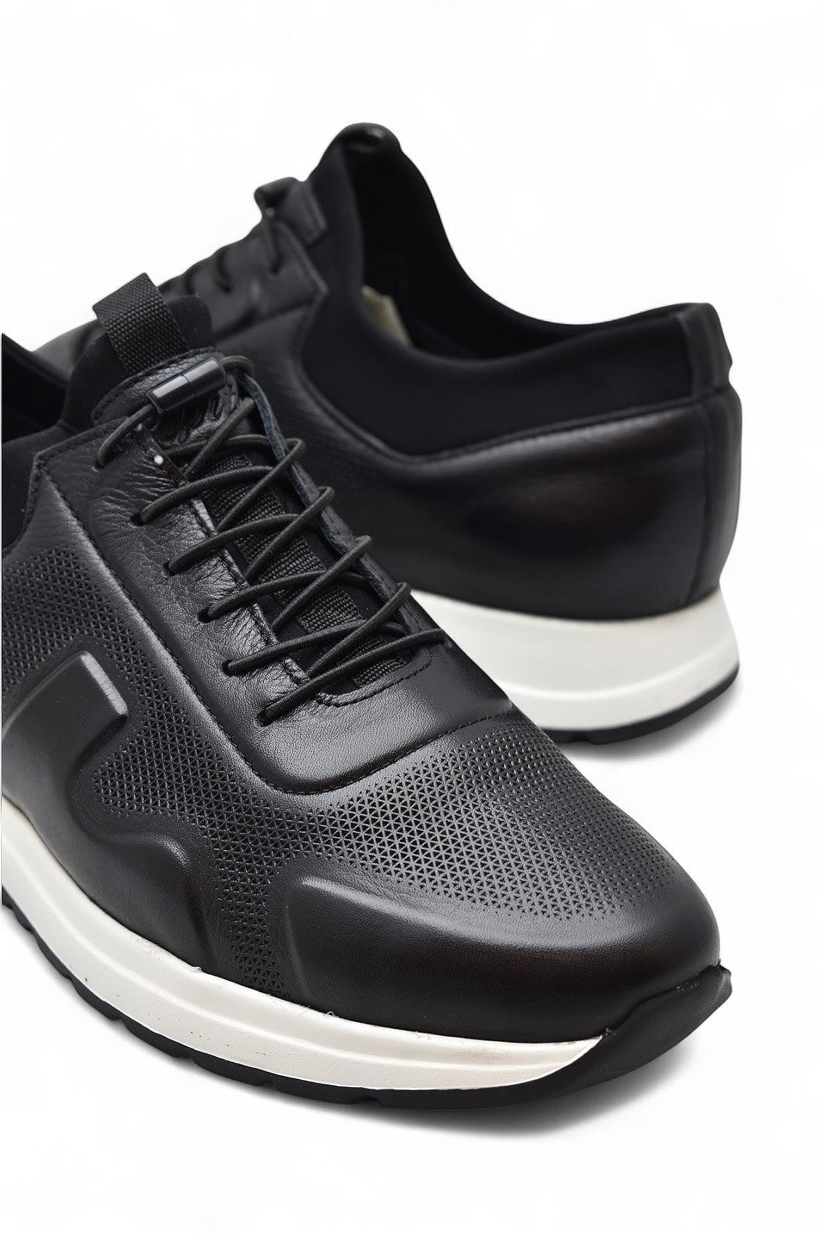 TAB5333 Ortopedik Günlük Hakiki Deri Erkek Ayakkabı Casual Erkek Deri Ayakkabı - Görsel 6