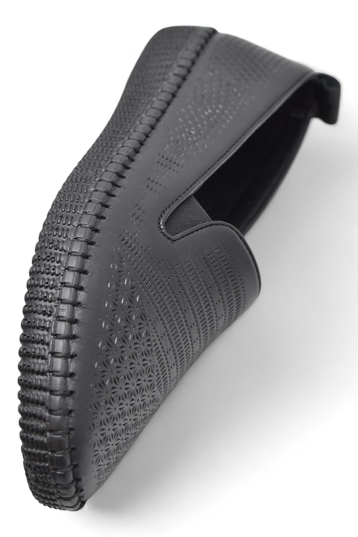 7232 Tam Ortopedik Taban Günlük Hakiki Deri Kadın Ayakkabı Kadın Babet Ayakkabı - Görsel 5