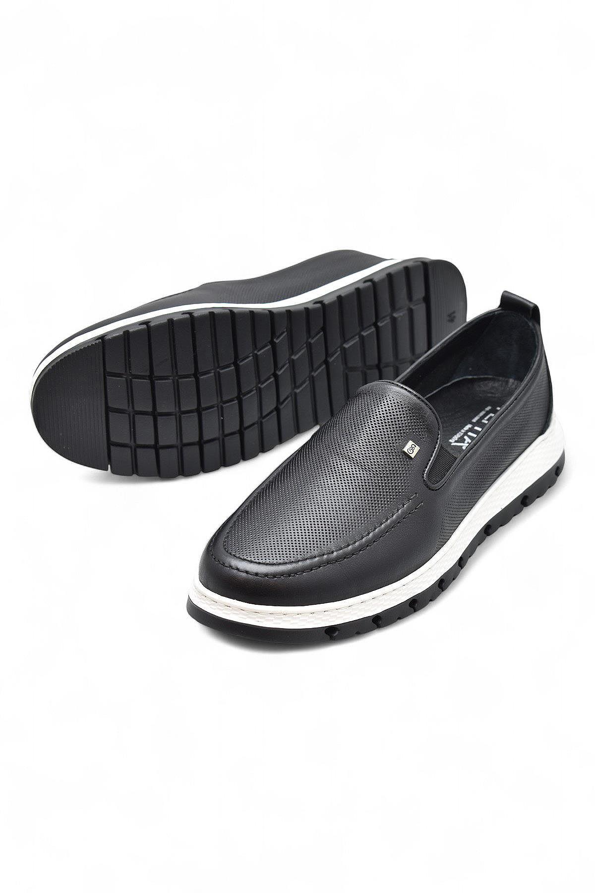 TAB6574 Hakiki Deri Erkek Ayakkabı Klasik Erkek Ayakkabı Casual Ayakkabı - Görsel 5