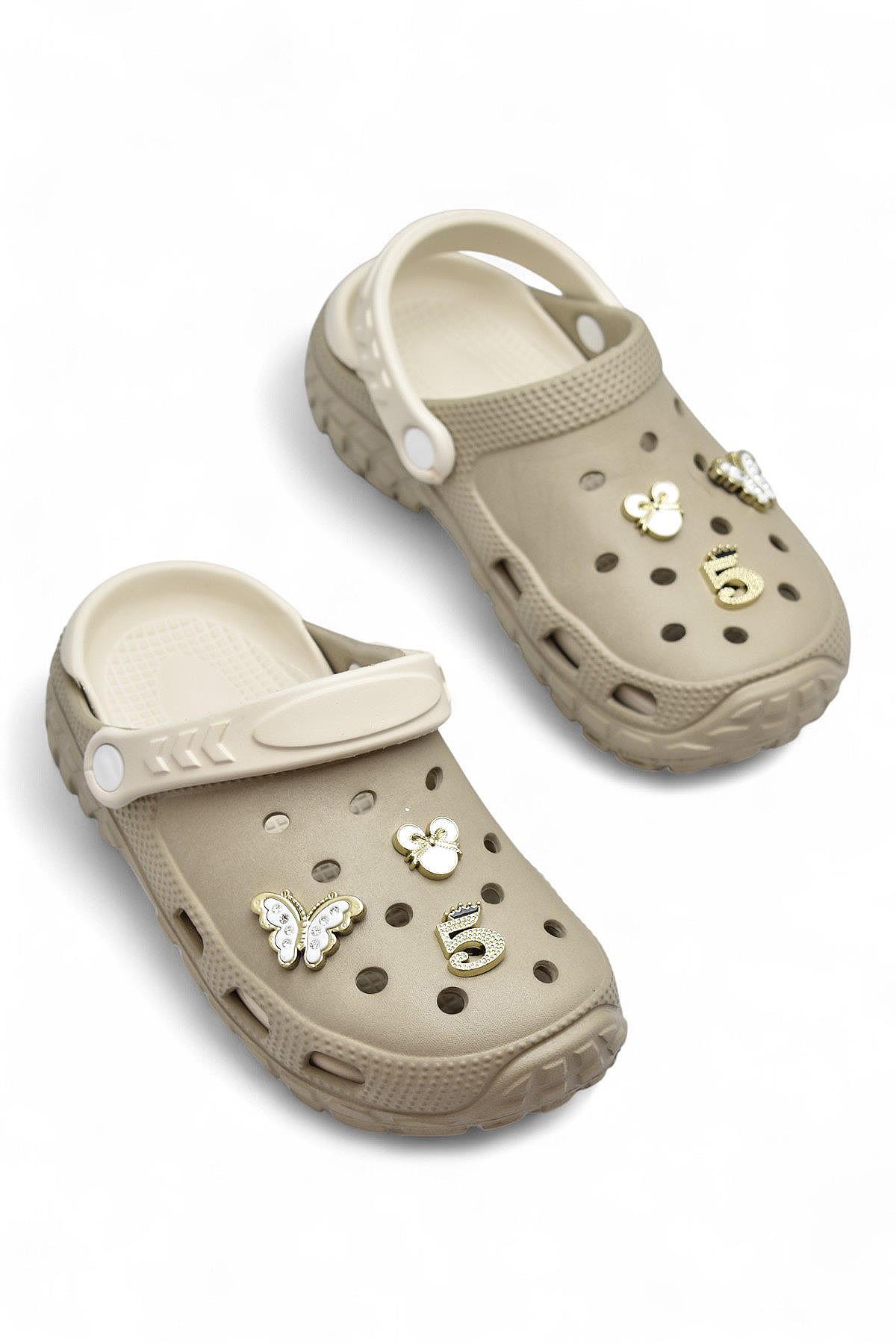 960 Crosss Tarzı Kadın Terlik Hemşire Doktor Terliği Eva Hafif Taban - Görsel 2