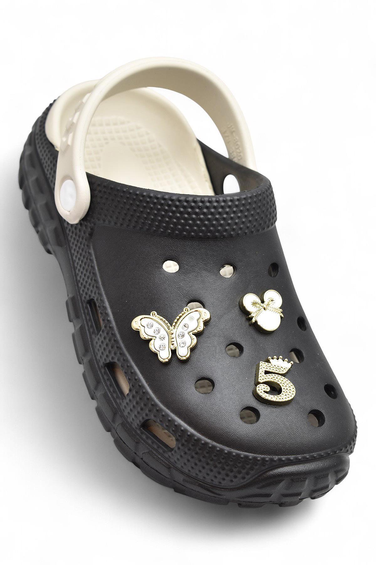 960 Crosss Tarzı Kadın Terlik Hemşire Doktor Terliği Eva Hafif Taban - Görsel 3