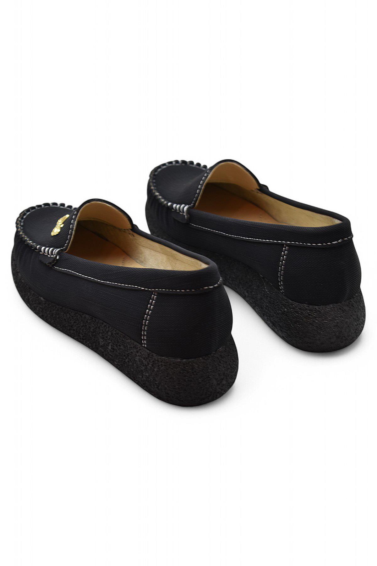 395D Rahat Taban Günlük Kadın Ayakkabı Babet Kadın Ayakkabı Kelebek - Görsel 5