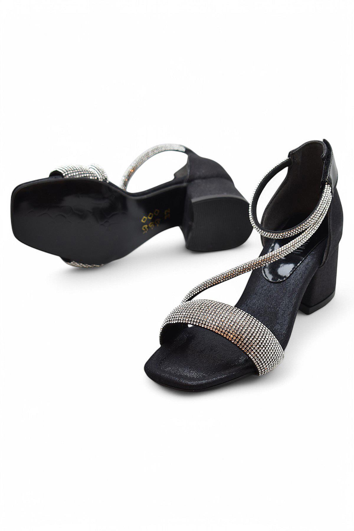 355 Abiye Kız Çocuk Topuklu Ayakkabı Kız Çocuk Nişan Abiye Ayakkabısı - Görsel 4