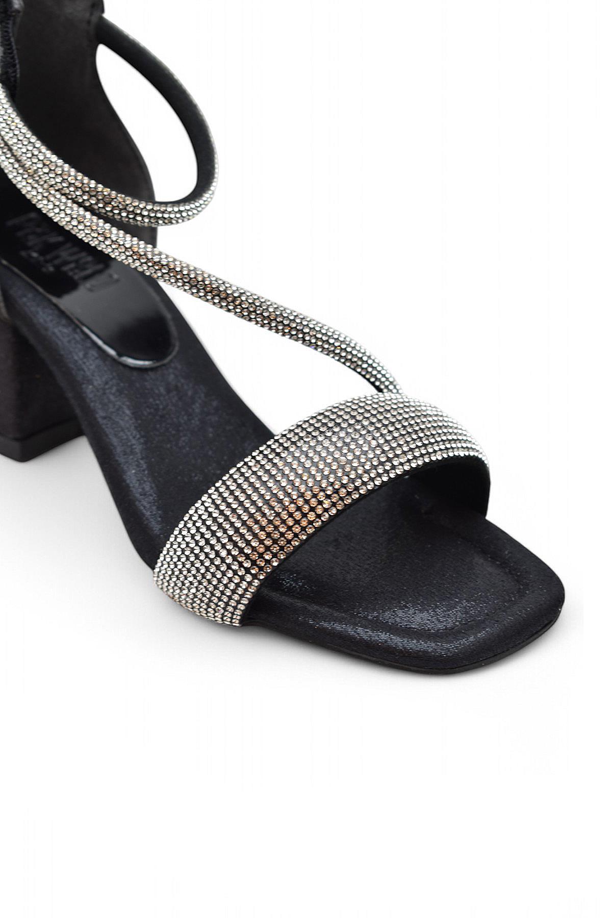 355 Abiye Kız Çocuk Topuklu Ayakkabı Kız Çocuk Nişan Abiye Ayakkabısı - Görsel 6